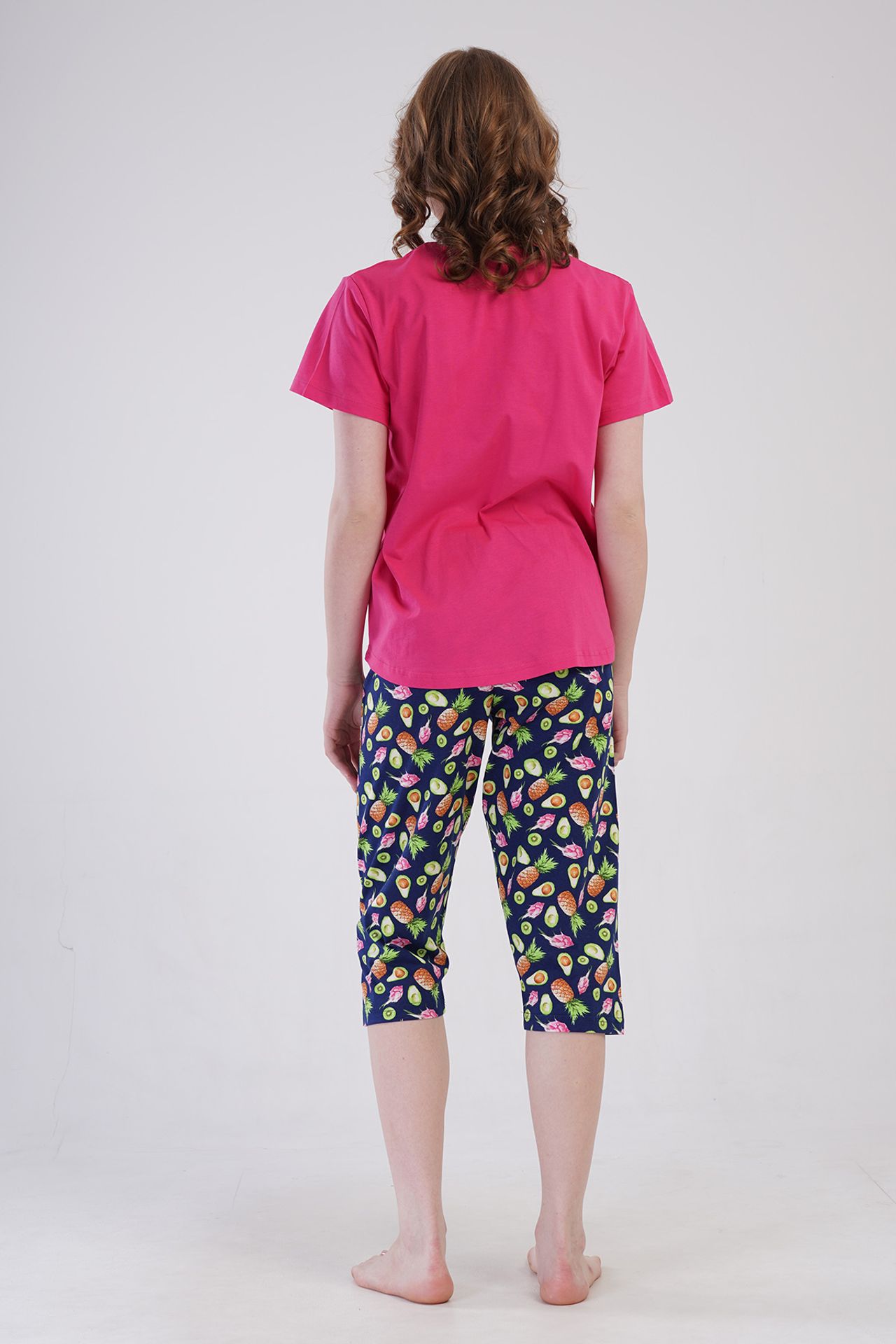 YAKE Rahat Kesim İki Parçalı Pijama Takımı 4