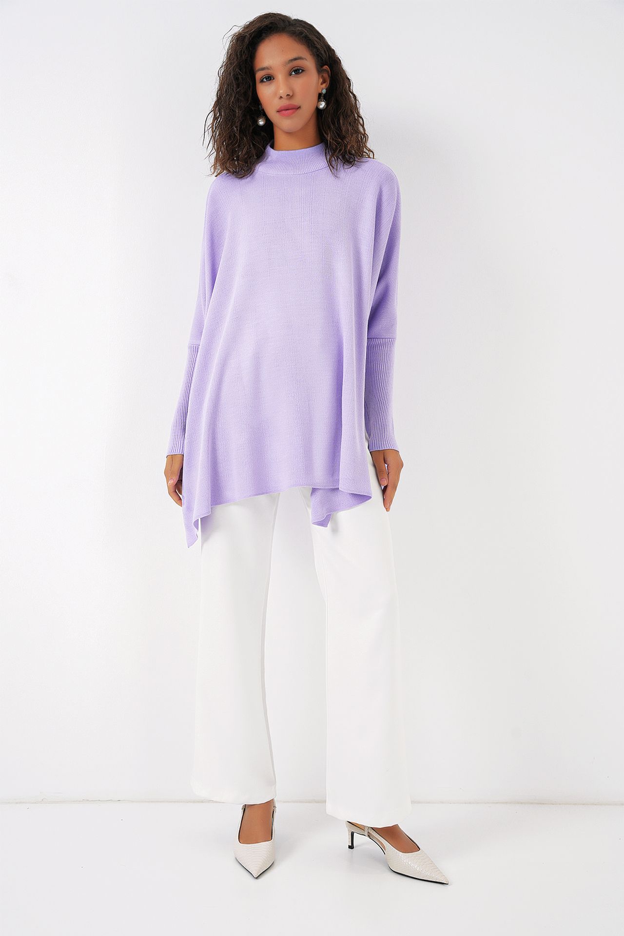 BDART Oversized Acrylic Crew Neck Jumper 2