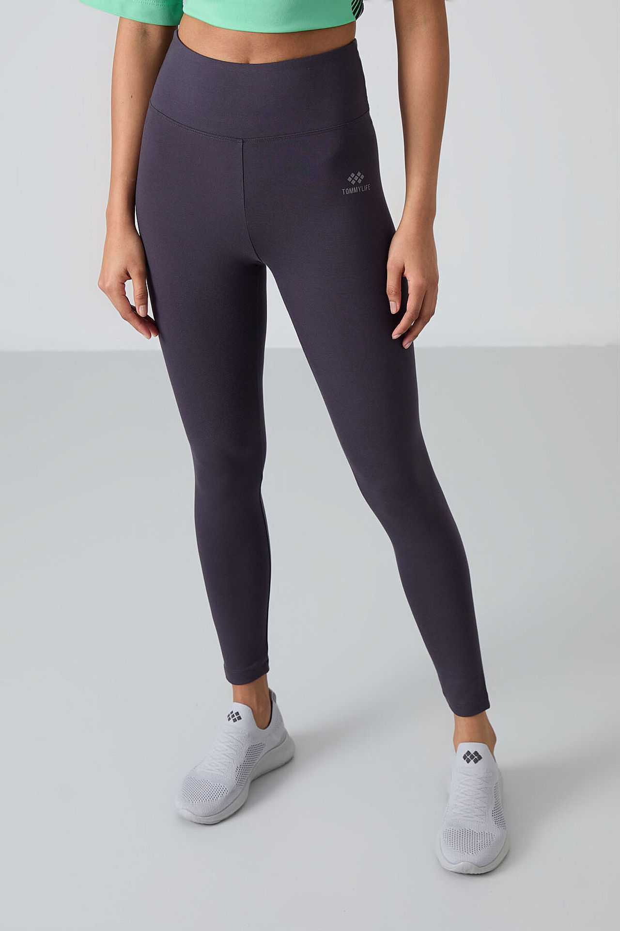 TOMMY High-Waist Cotton Elastane Leggings 4