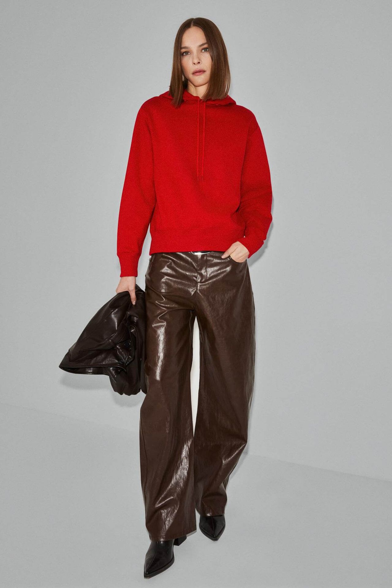 GRIMELANGE Regular Fit Crew Neck Sweatshirt 1