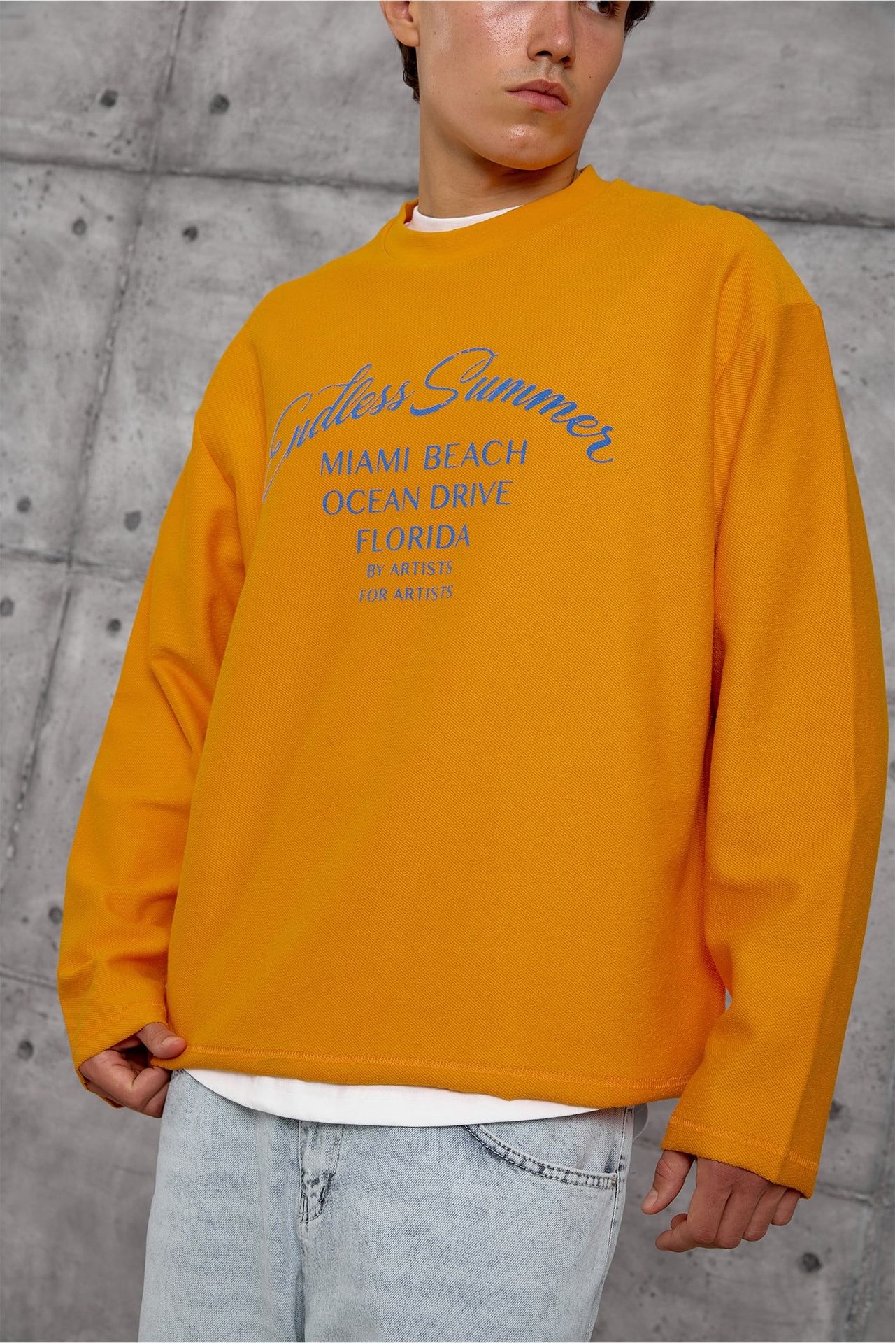 NOMARC Rahat Bisiklet Yaka Sweatshirt 2