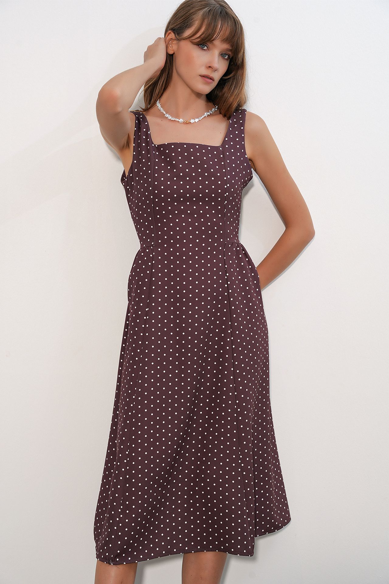 BDART Polka Dot A-Line Midi Dress 3