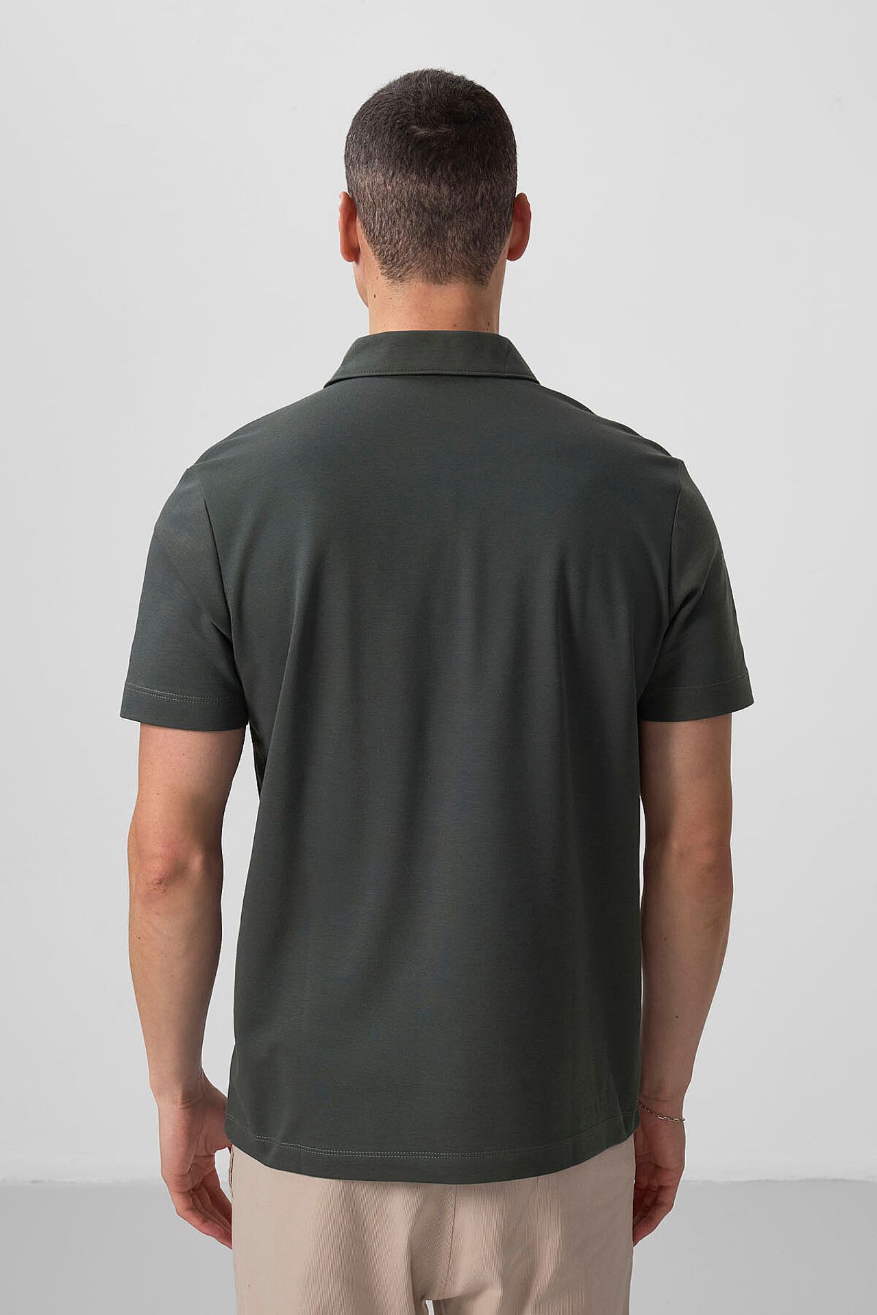 TOMMY Men's Cotton Elastane Polo T-Shirt 6