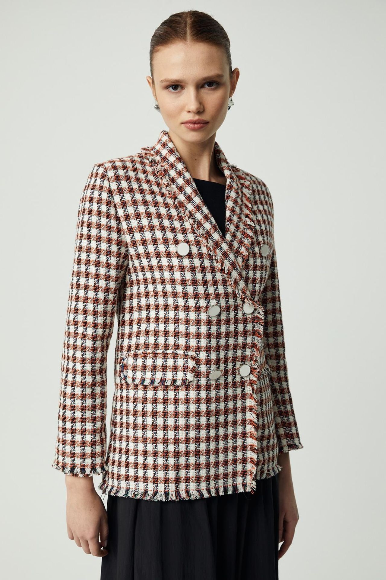 GRIMELANGE Structured Front-Closure Jacket 2