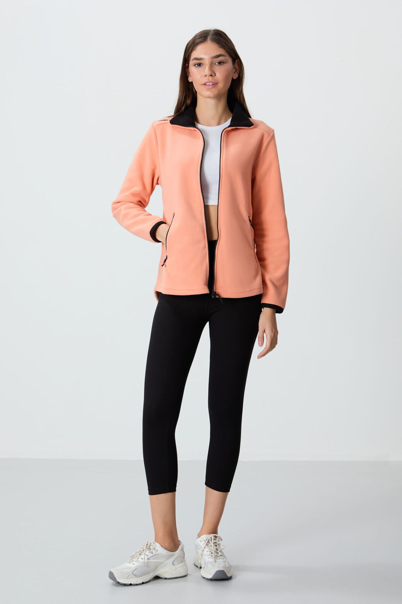 TOMMY Women's Plush Zip-Front Sweatshirt 2