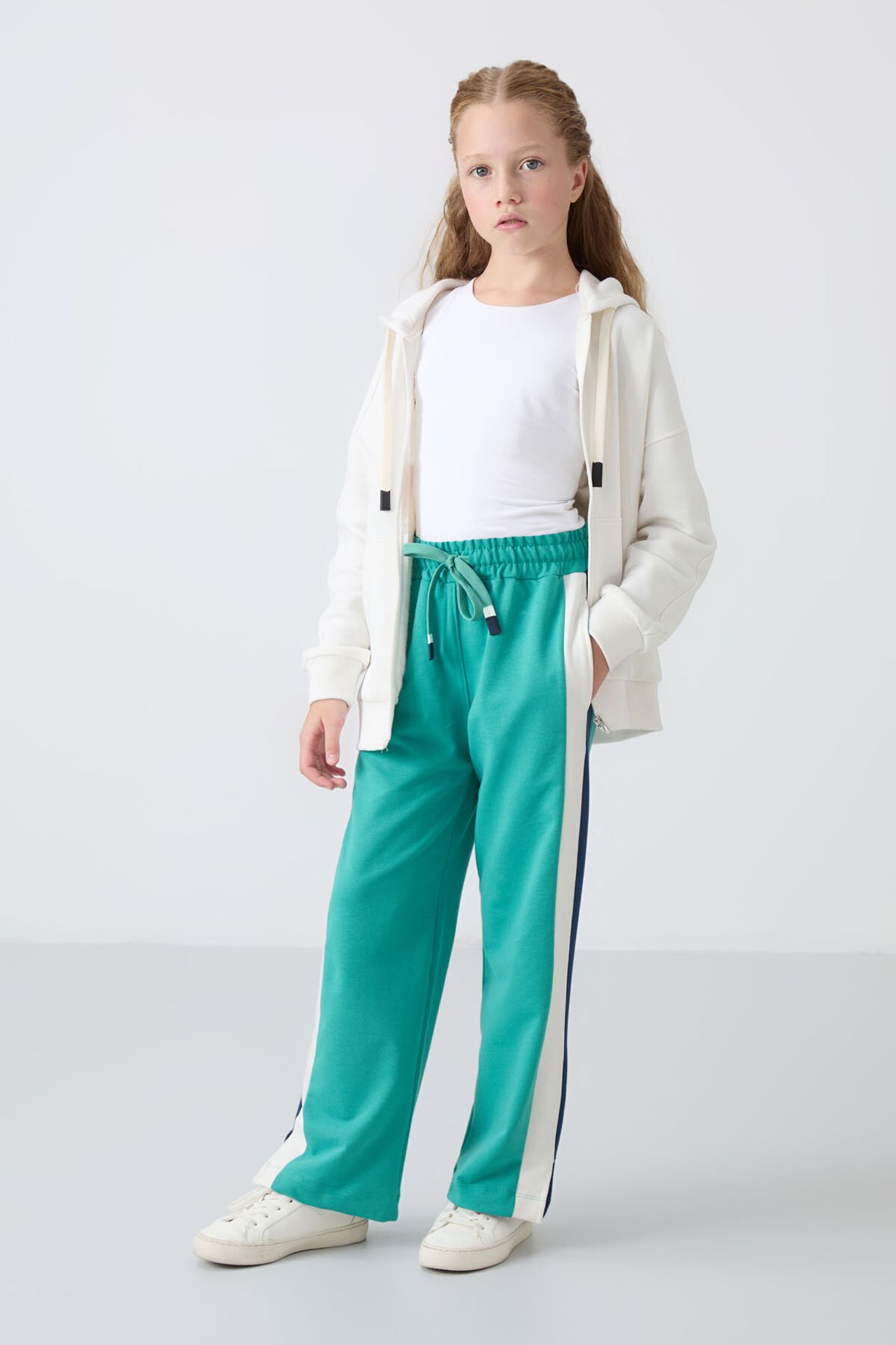 TOMMY Youth Unisex Cotton Blend Pants 1