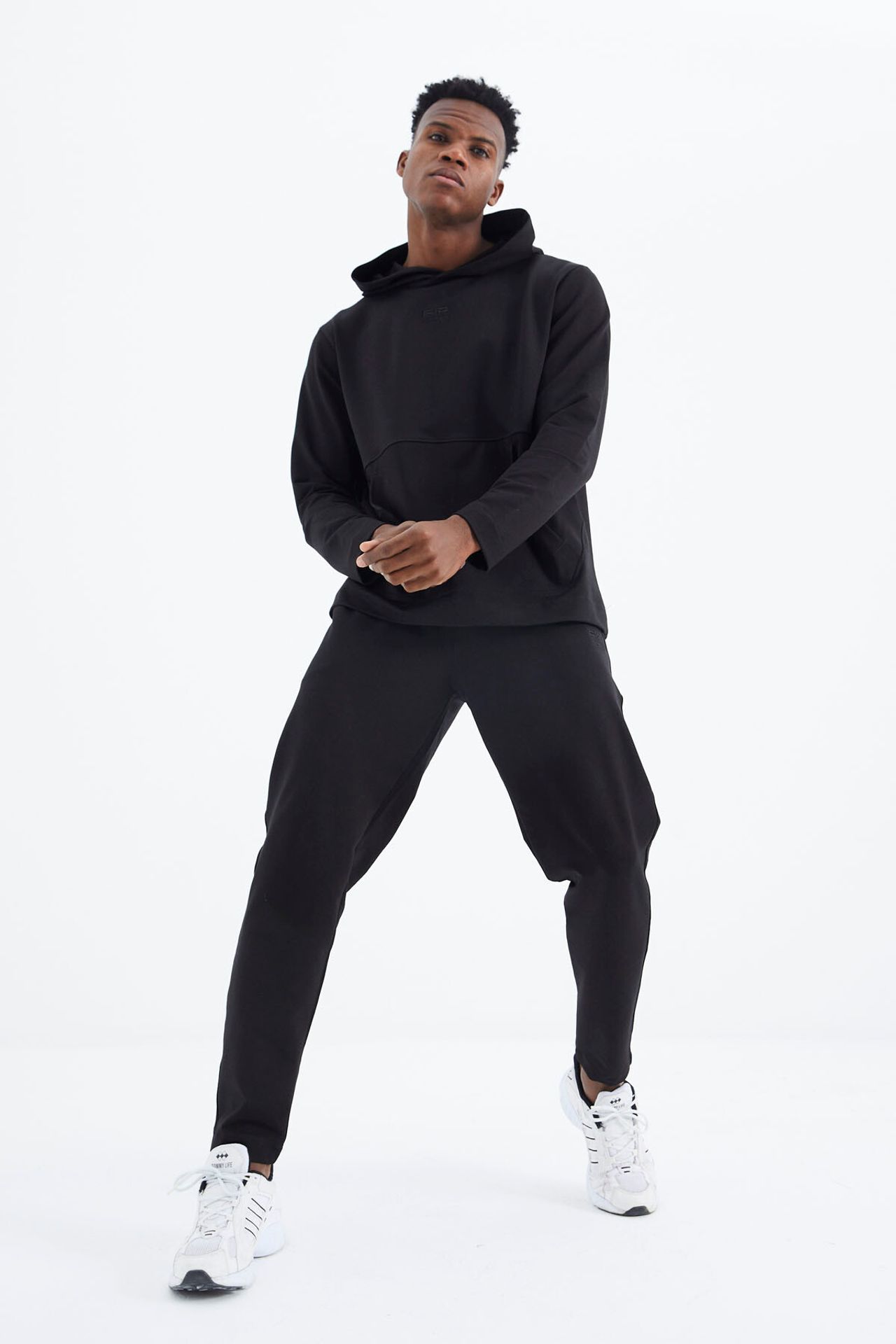 TOMMY Men's Hooded Sweatshirt And Pants Set 1
