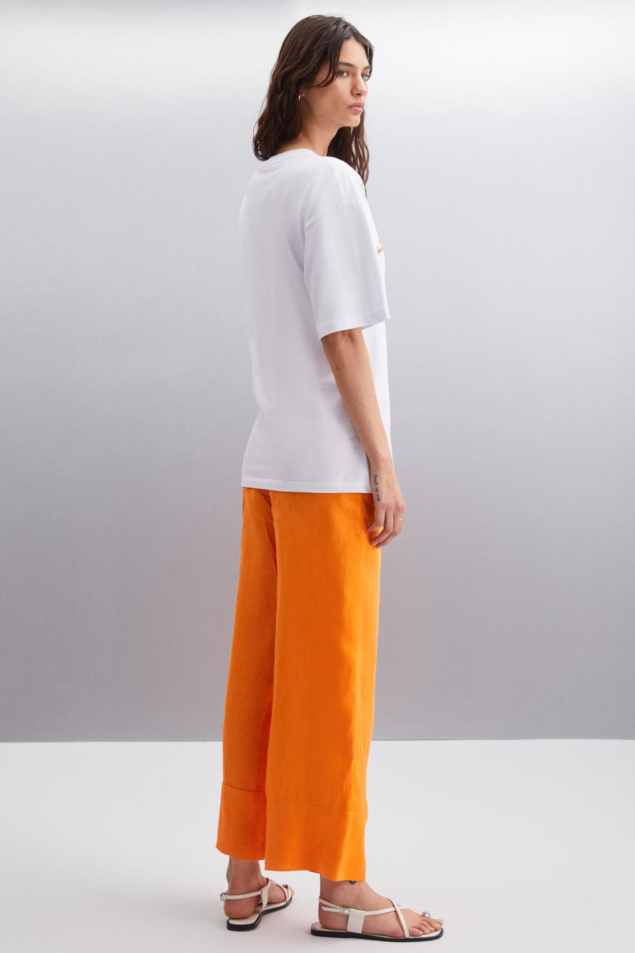 GRIMELANGE Oversized Printed Crew Neck T-Shirt 5