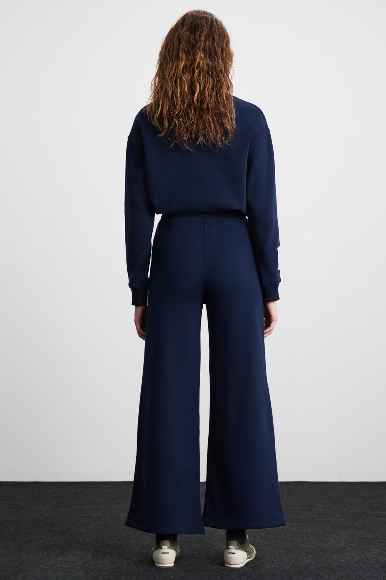 GRIMELANGE Wide Leg Drawstring Joggers 6