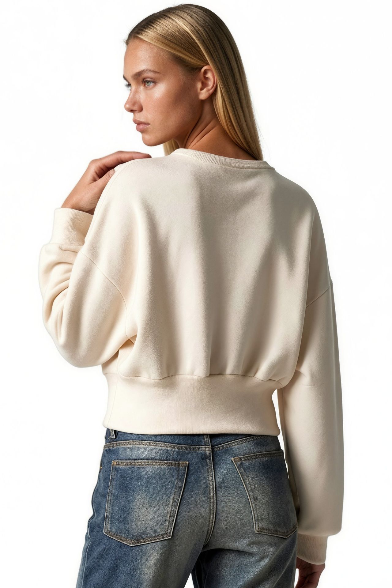 BUSEM Women's Cotton-Blend Sweatshirt 3