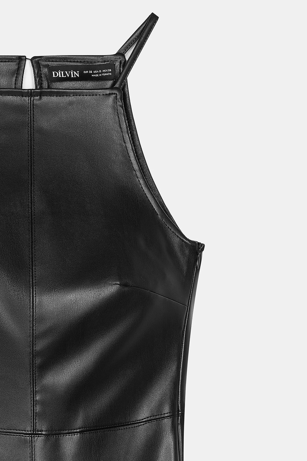 DILVIN Halter Neck Midi Dress 7