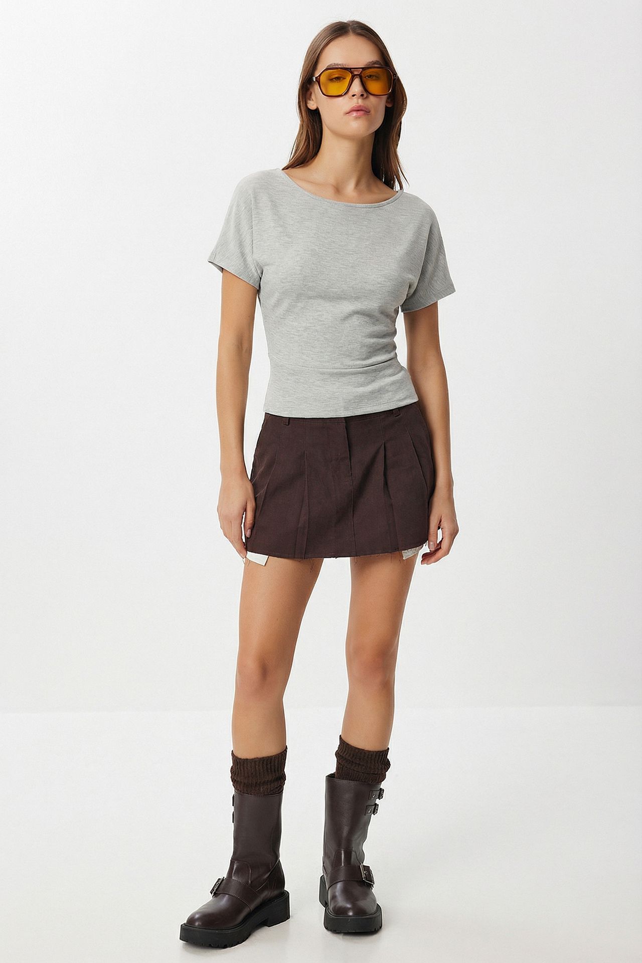 ISTANBUL Off Shoulder Knitted Blouse 4