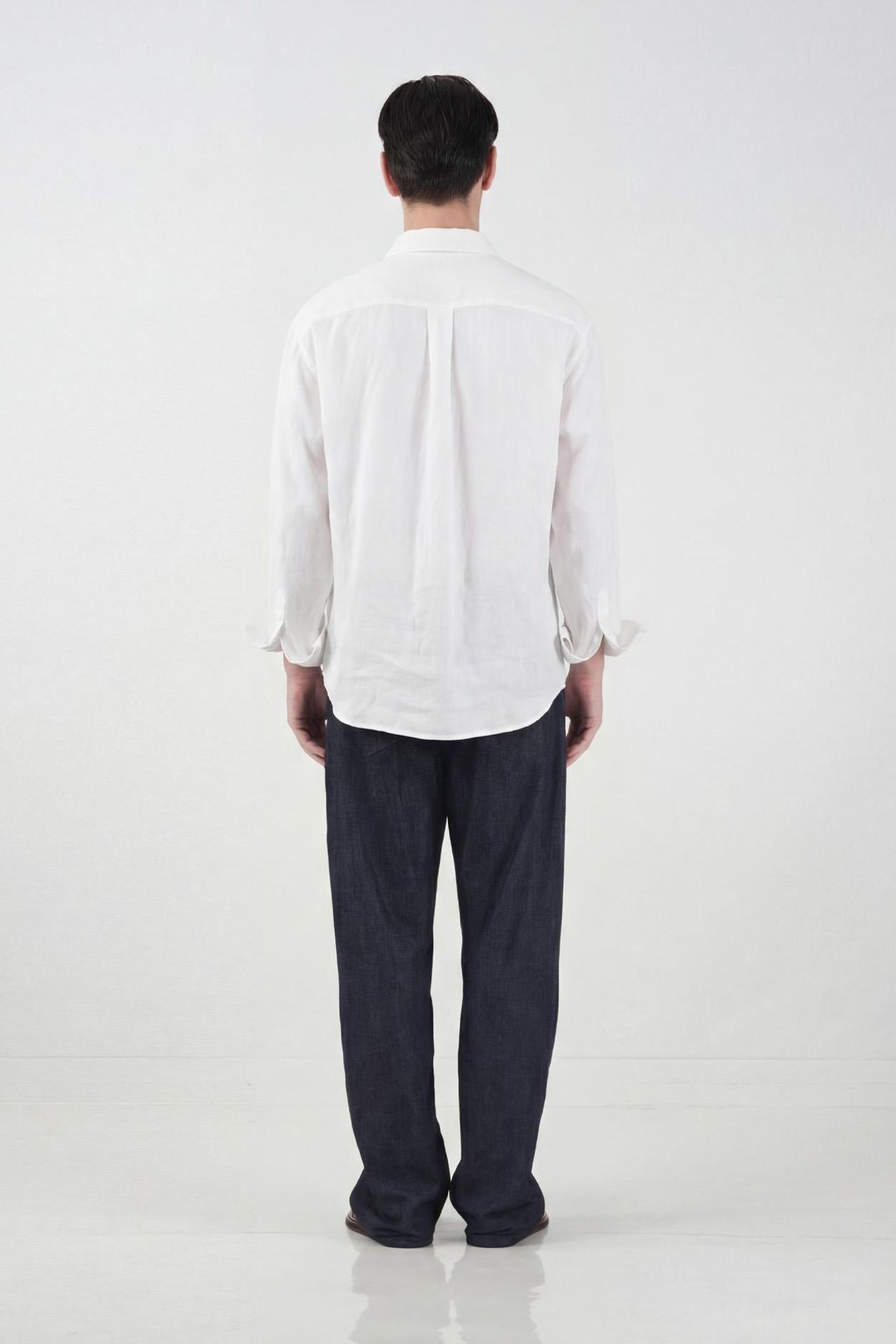 GIESTO Oversized Button Up Shirt with Shirt Collar 4