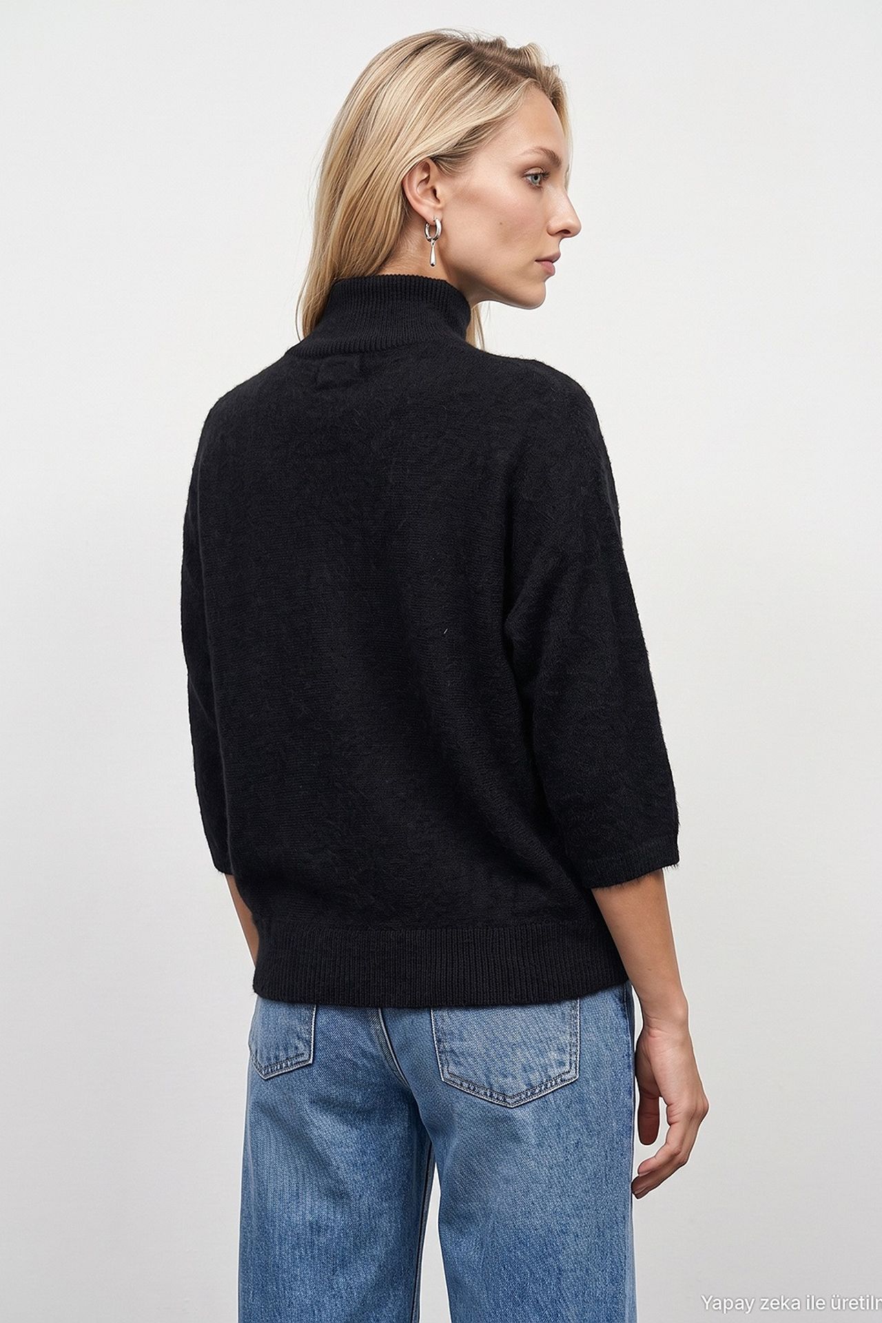DILVIN Women's Wool-Blend Sweater 3