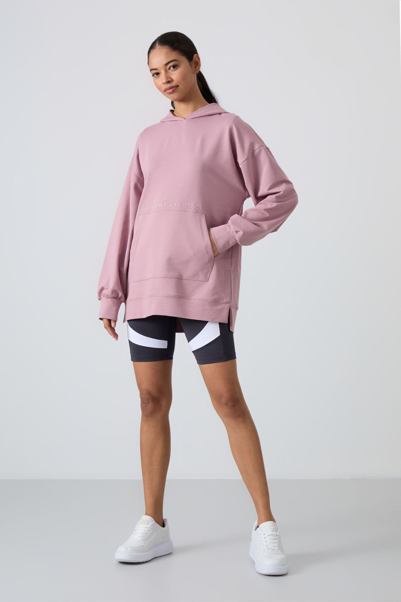 TOMMY Oversized Printed Hooded Sweatshirt 2