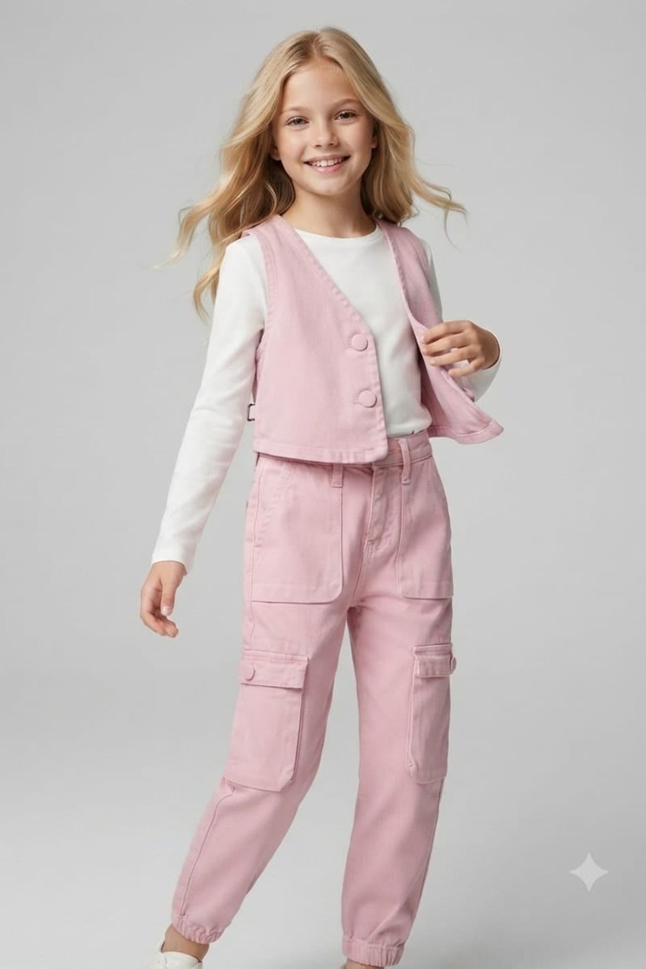 HİLAL AKINCI KİDS 2-Piece Cotton Elastane Coord 2