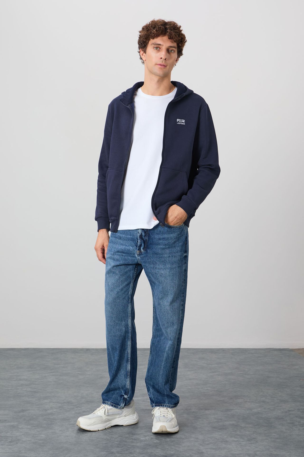 TOMMY Men's Hooded Zip Sweatshirt 1