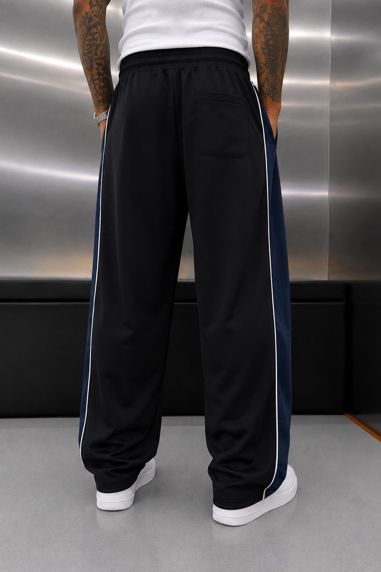 NOMARC Bol Geniş Paça Bağcıklı Jogger 4