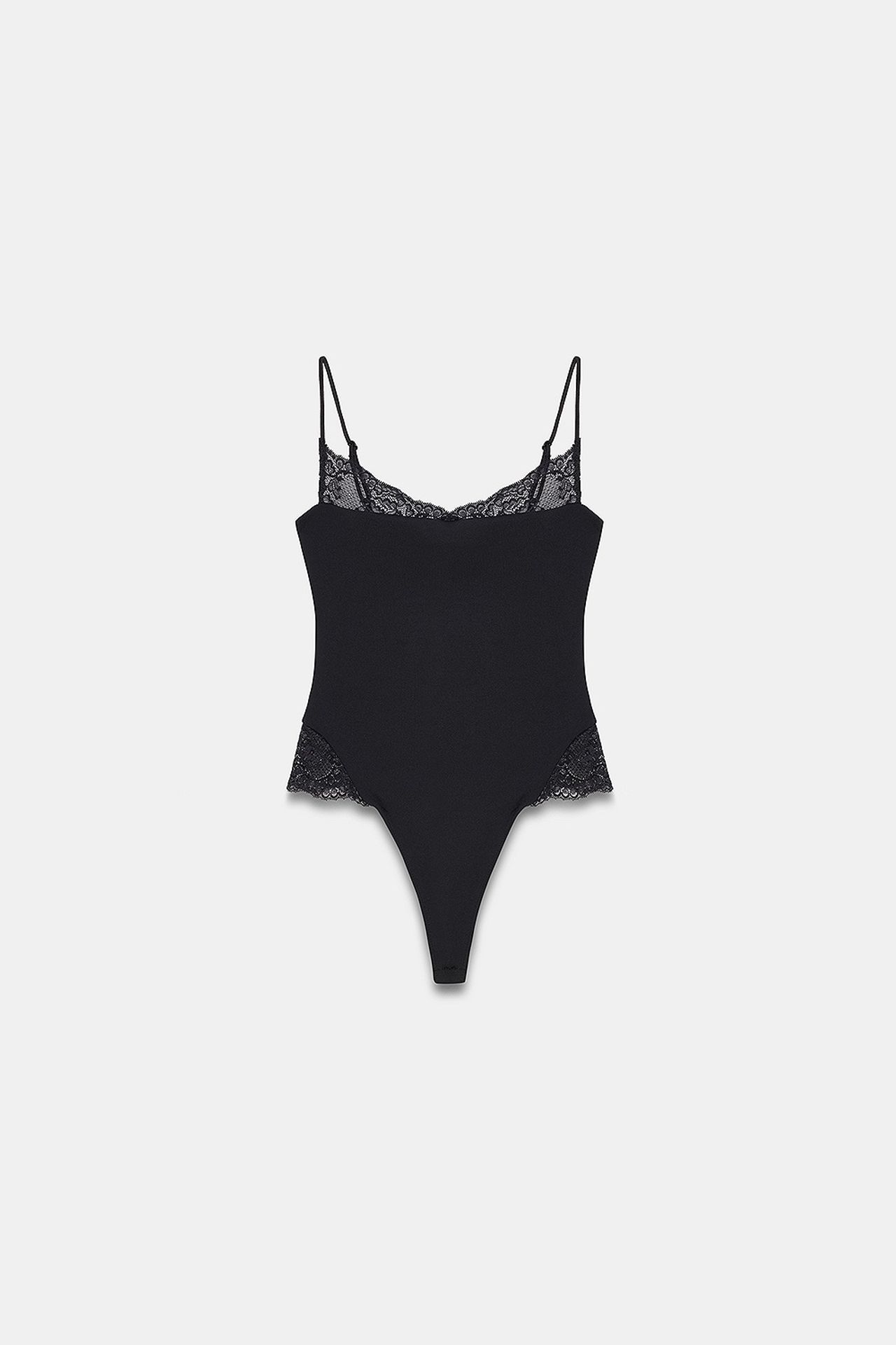 DILVIN Lace Sleeveless Slim-fit Bodysuit Blouse 5