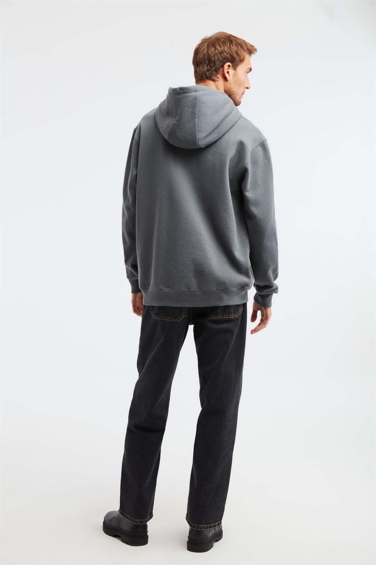 GRIMELANGE Kapüşonlu Cepli Büzgülü Sweatshirt 6