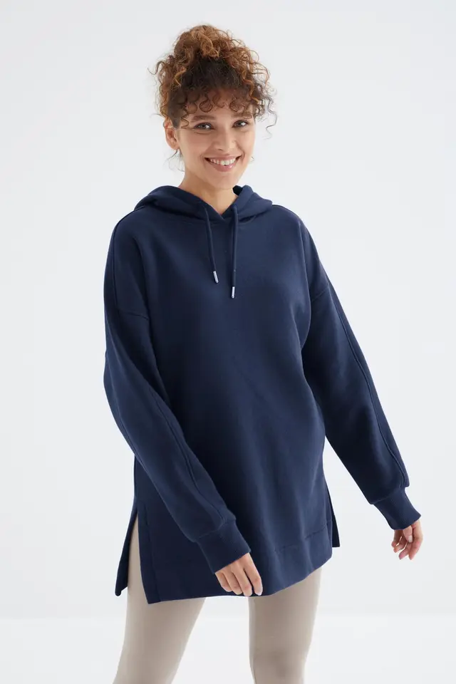 TOMMY Oversized Hooded Sweatshirt With Pocket