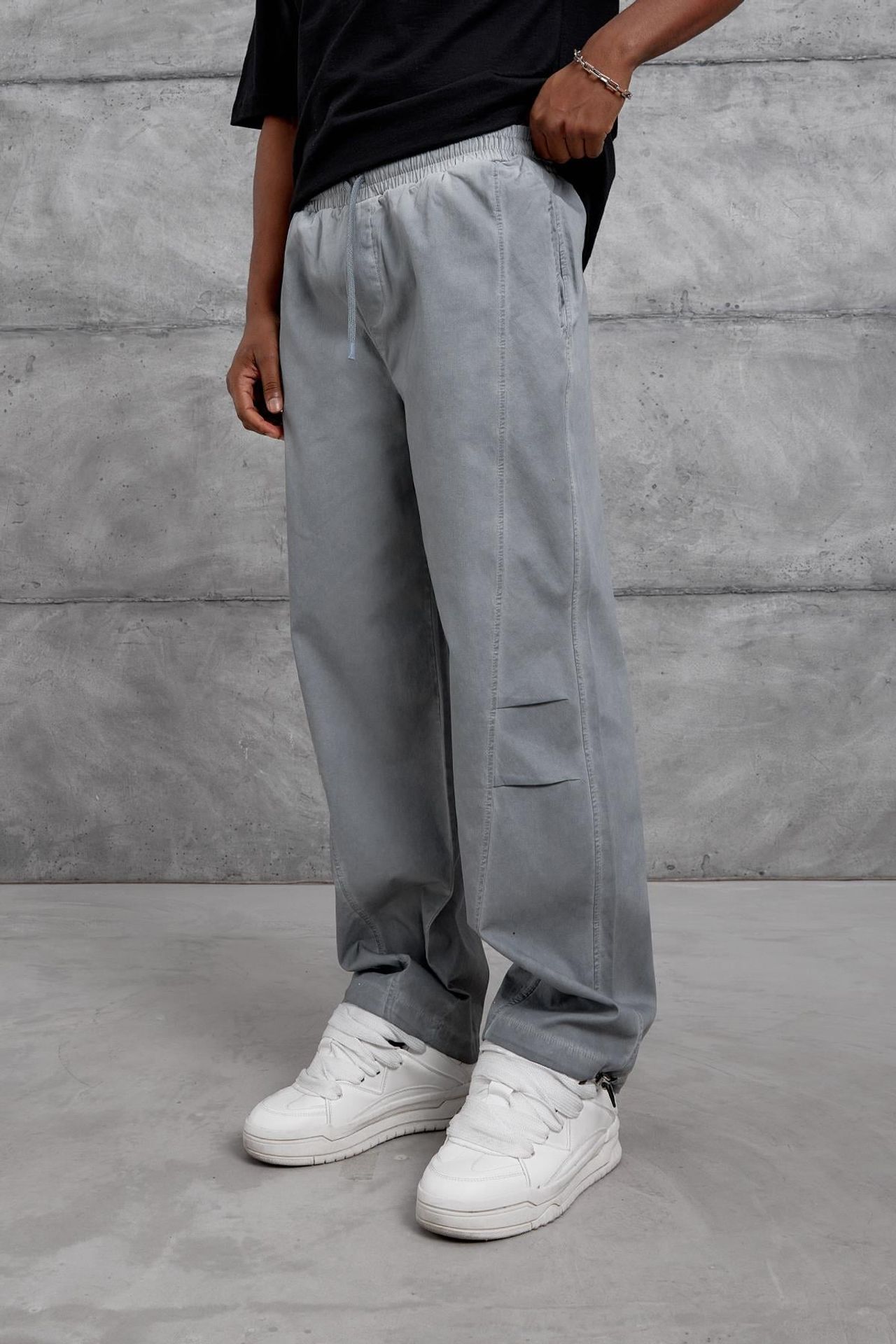 NOMARC Geniş Paça Büzgülü Pantolon 1