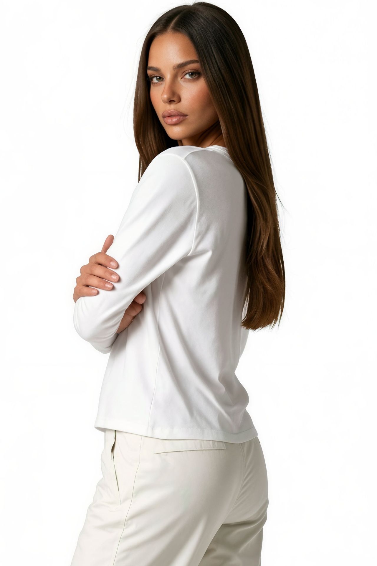 BUSEM Cotton Stretch Blouse 3