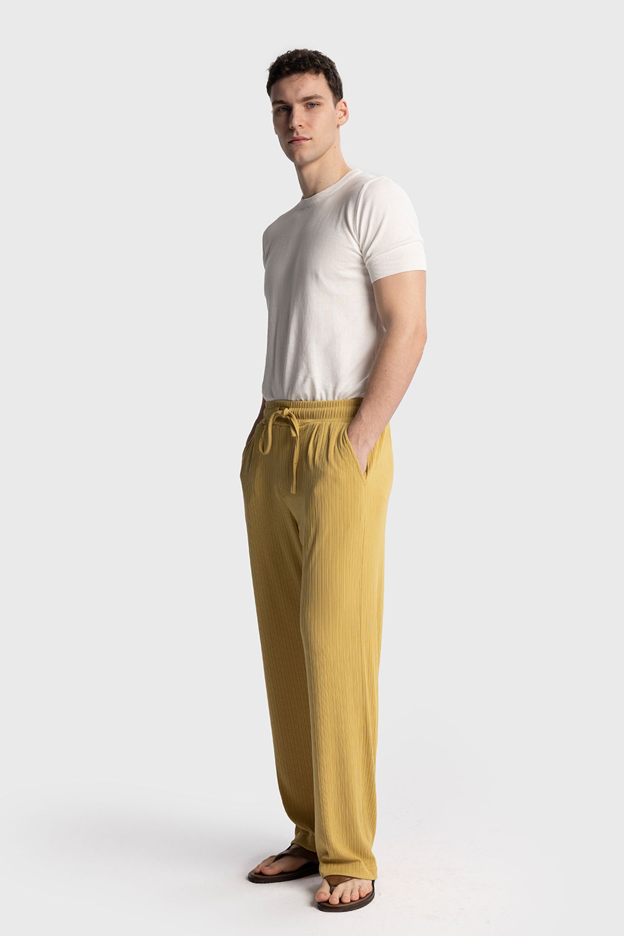 GIESTO Relaxed Fit Straight Leg Pants 5