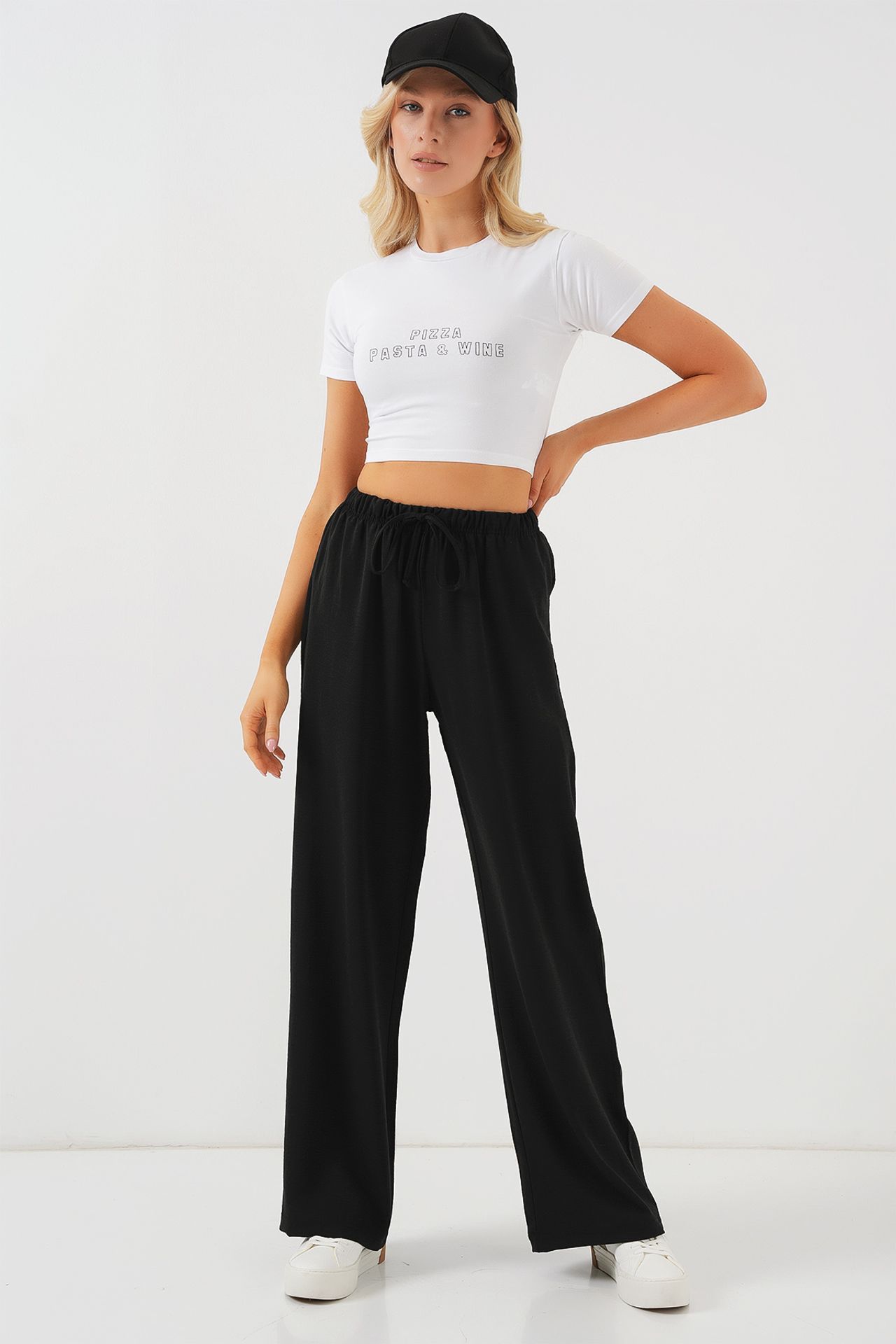 BDART High Waist Relaxed Fit Wide Leg Pants 3