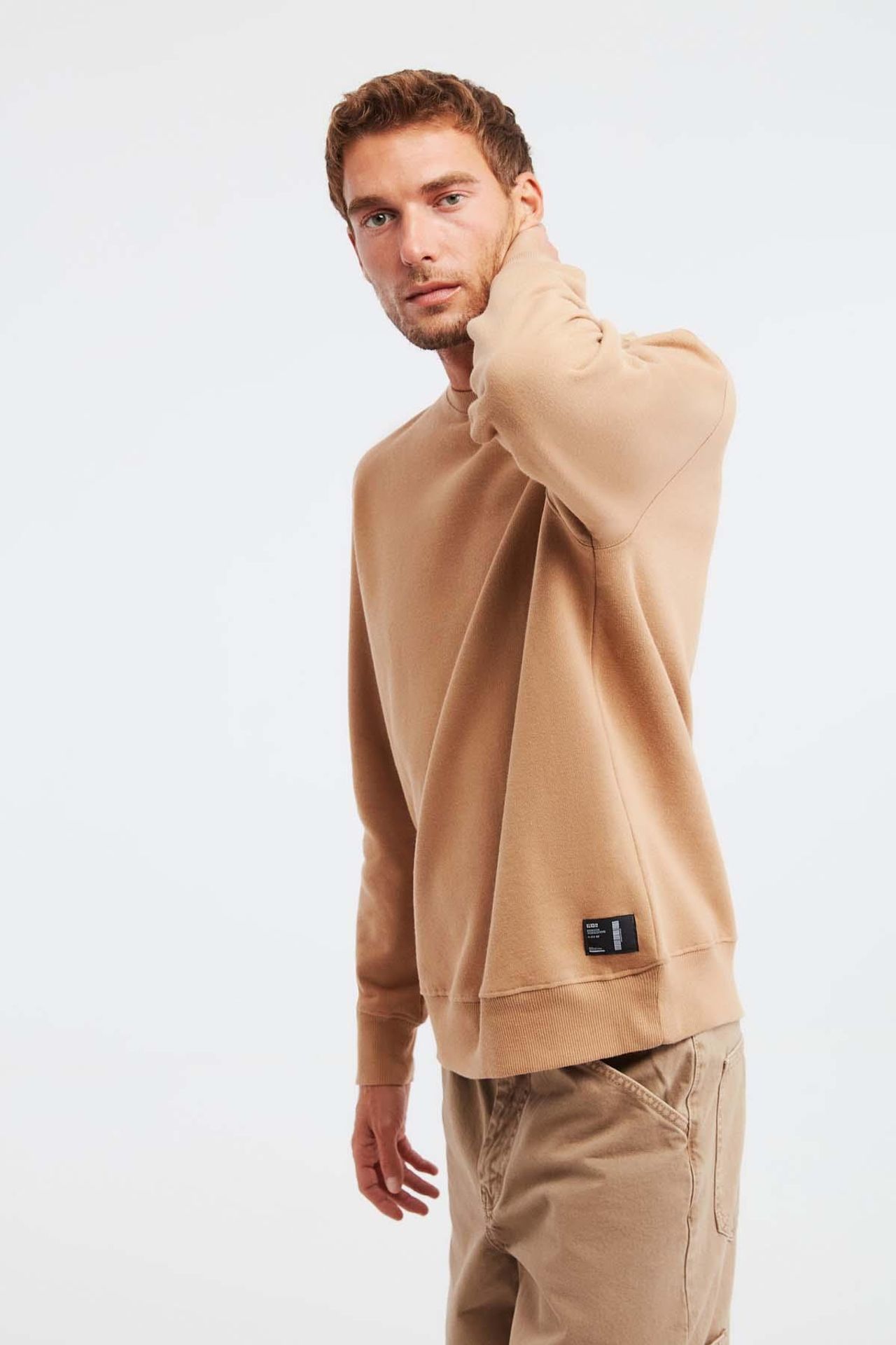GRIMELANGE Fitilli Bisiklet Yaka Sweatshirt 5