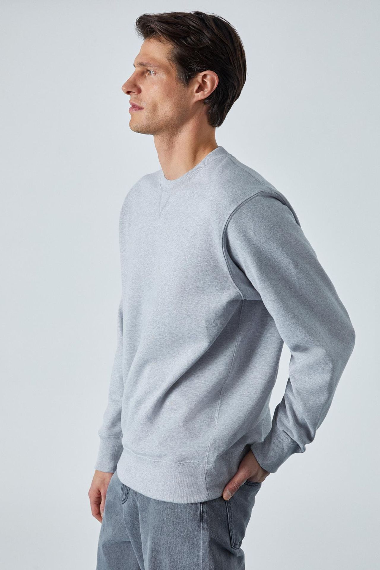 GRIMELANGE Rahat Bisiklet Yaka Sweatshirt 4