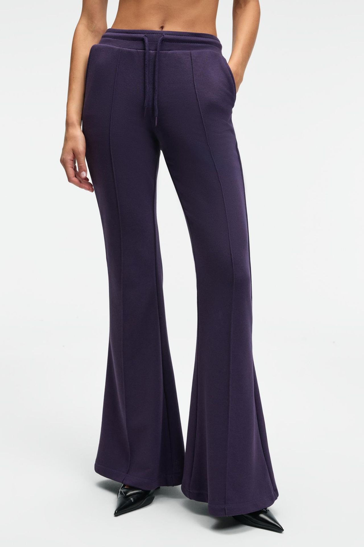 GRIMELANGE Mid Waist Flare Joggers 3