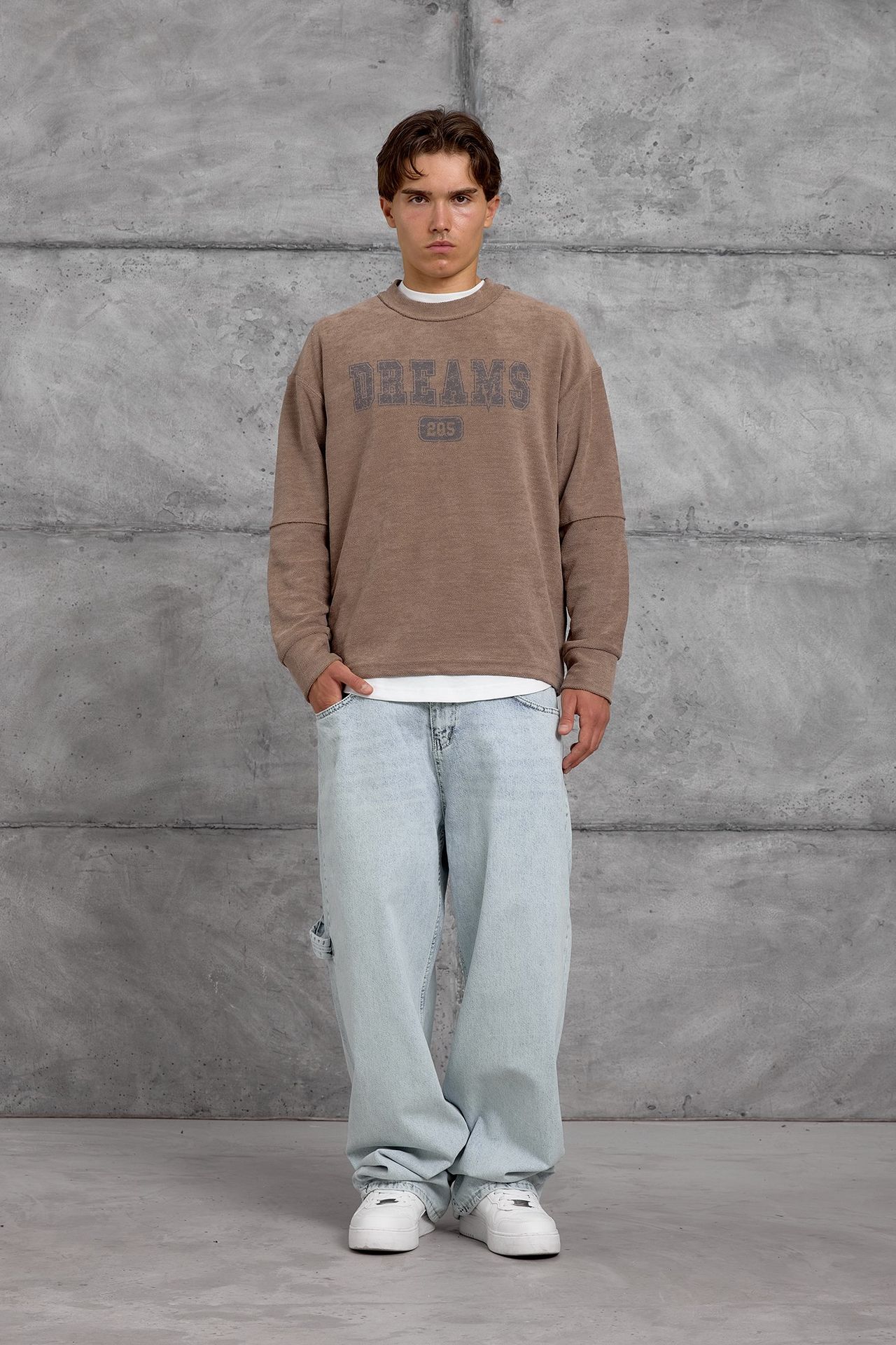 NOMARC Regular Kalıp Bisiklet Yaka Sweatshirt 4
