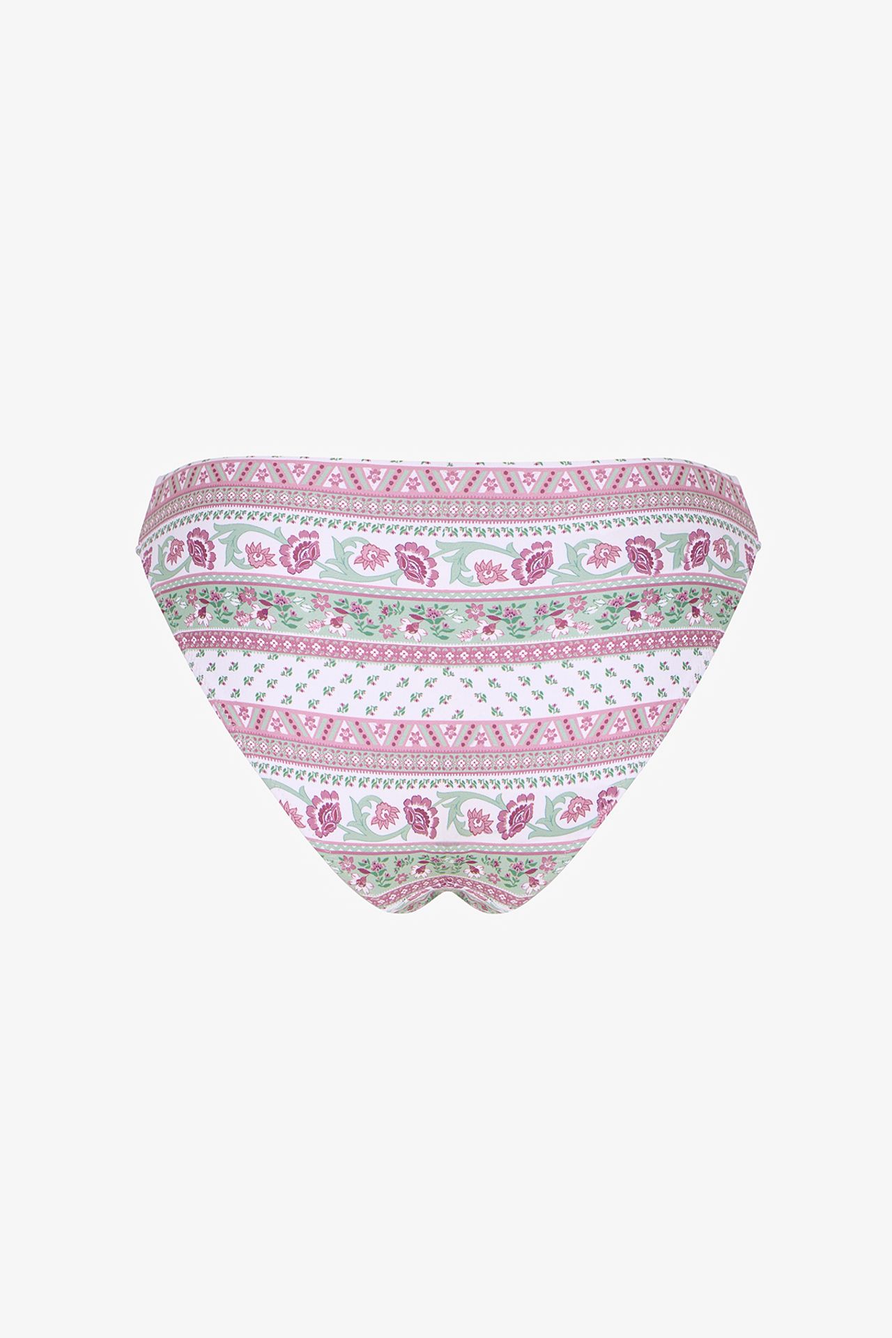 PENTI Liriane Floral Mid-Waist Bikini Bottom 5