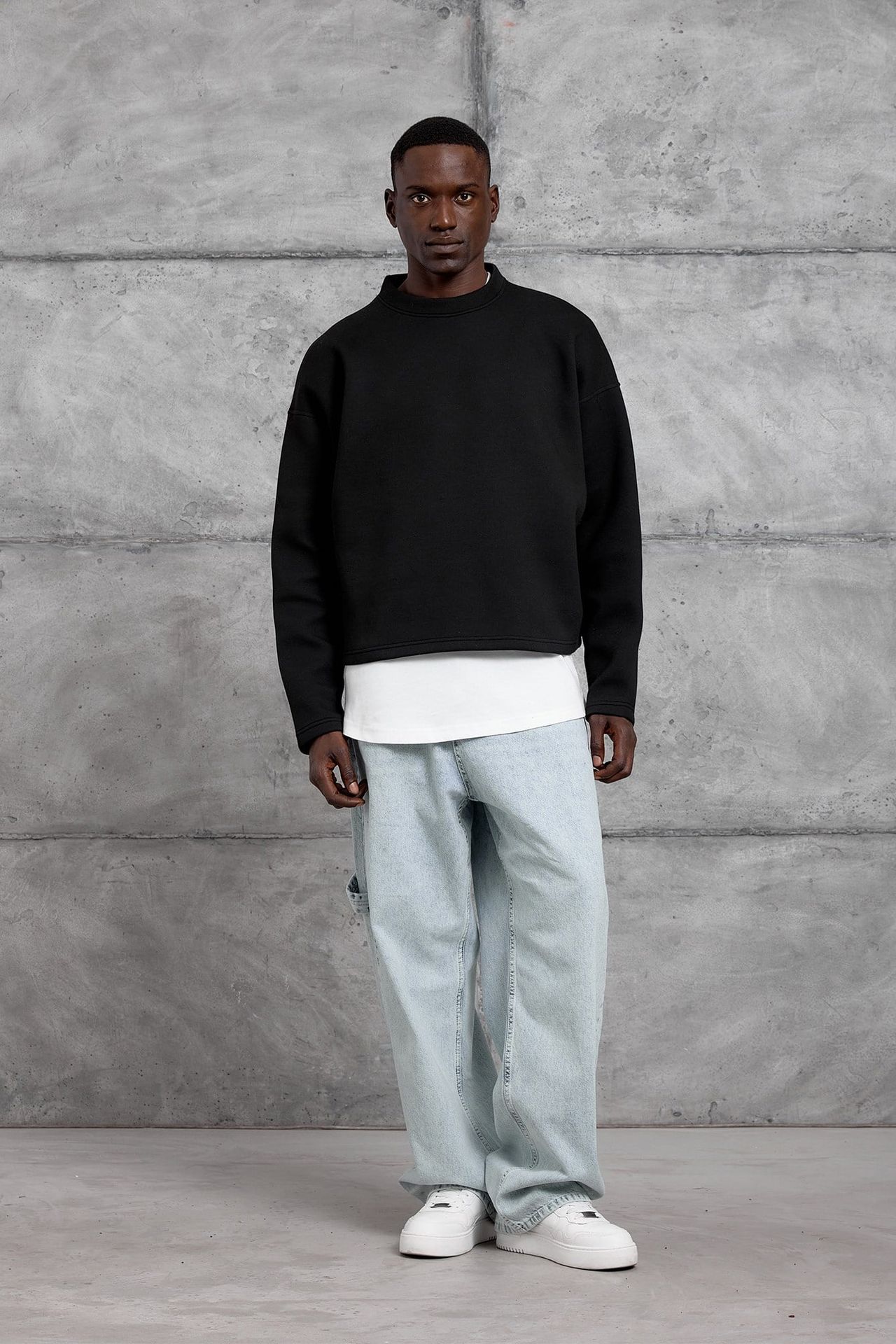 NOMARC Regular Kalıp Bisiklet Yaka Sweatshirt 2