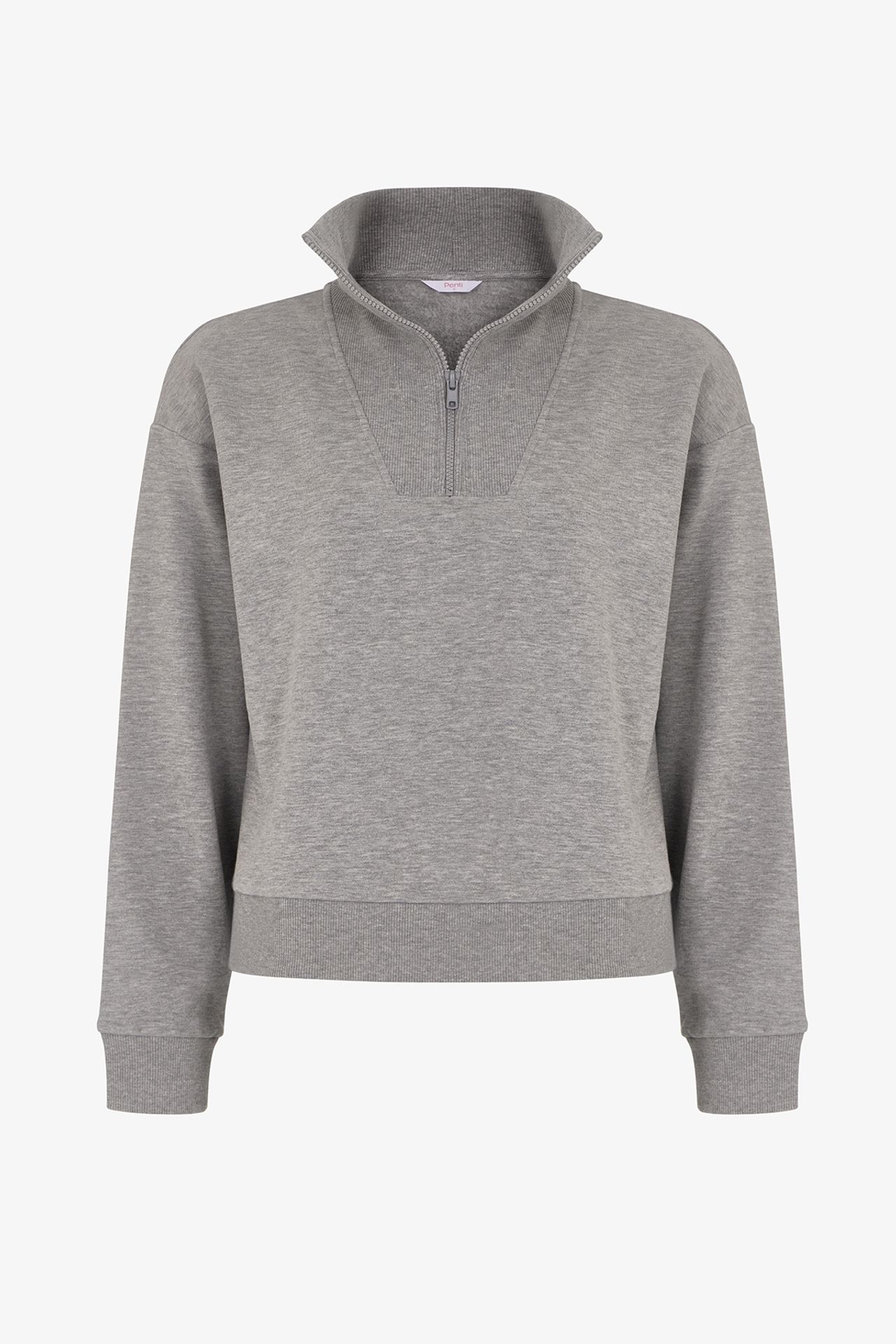PENTI Half-Zip Brushed Sweatshirt 6
