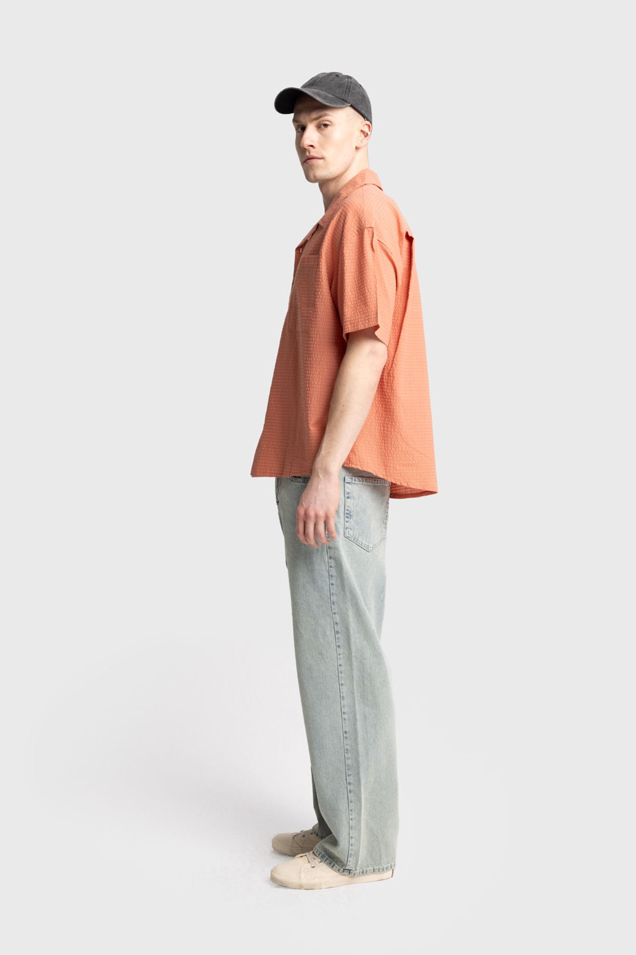 GIESTO Textured Short Sleeve Shirt 5