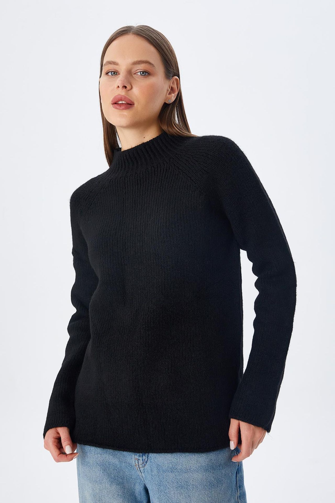 Mixray Knit Half Turtleneck Sweater 5
