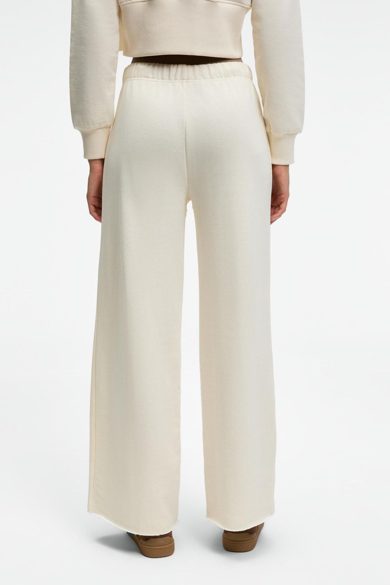 GRIMELANGE Wide Leg Drawstring Joggers 5