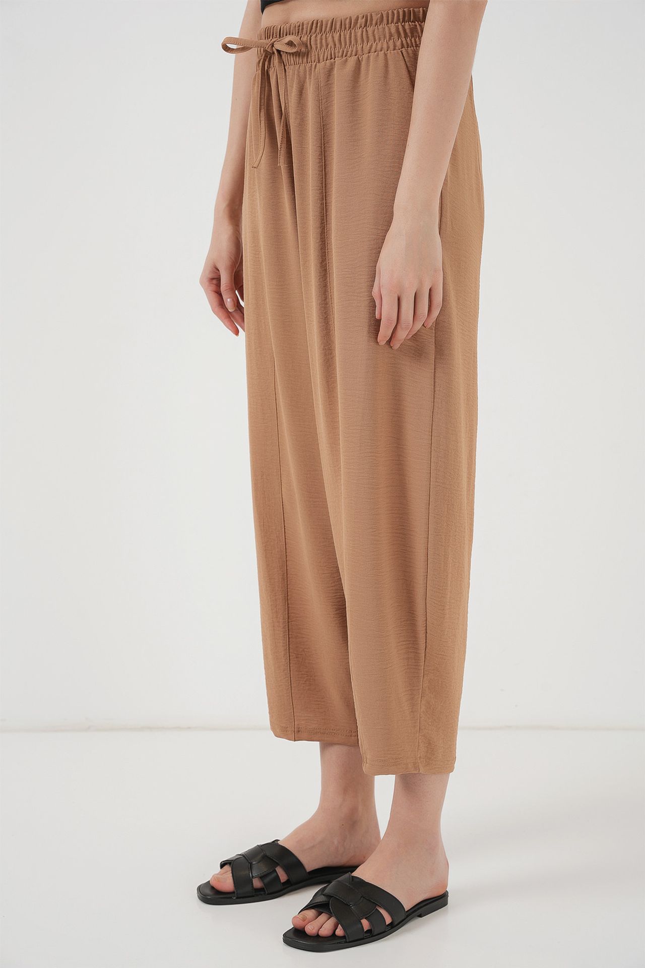 BDART Textured Salwar Pants with Drawstring Waist 4