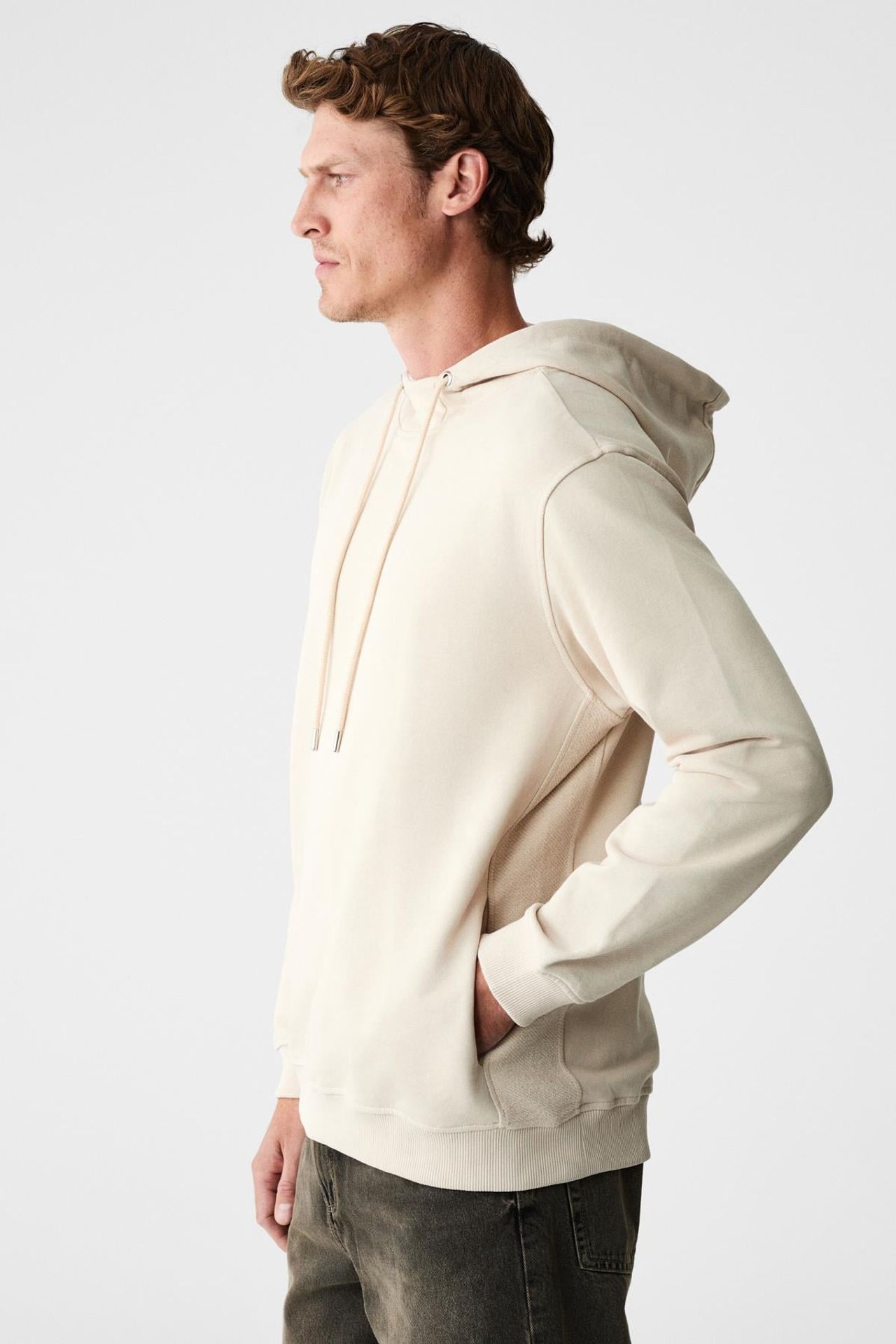 GRIMELANGE Kapüşonlu Cepli Oversize Sweatshirt 6