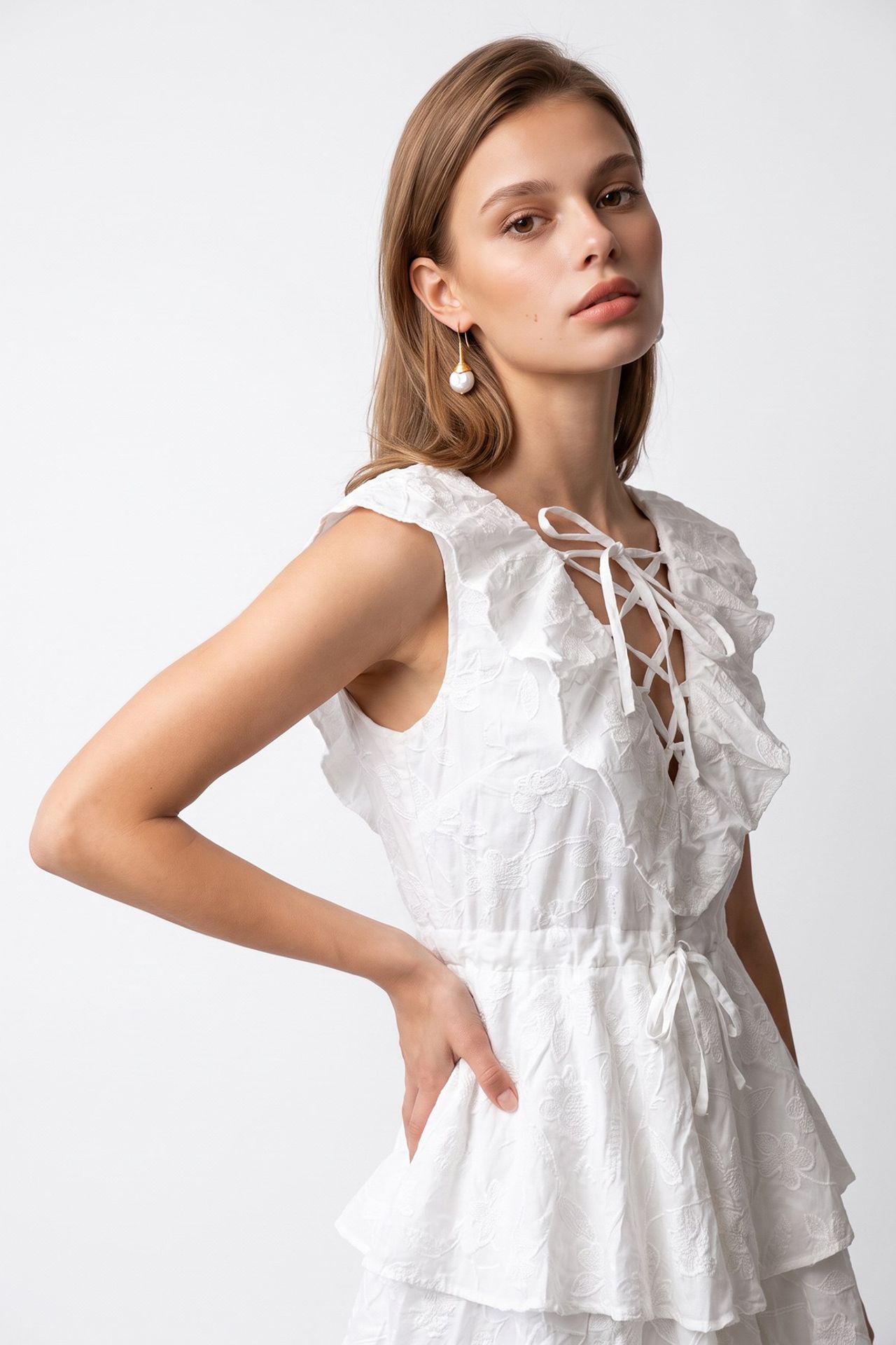 MIXRAY Cotton Maxi Dress 2