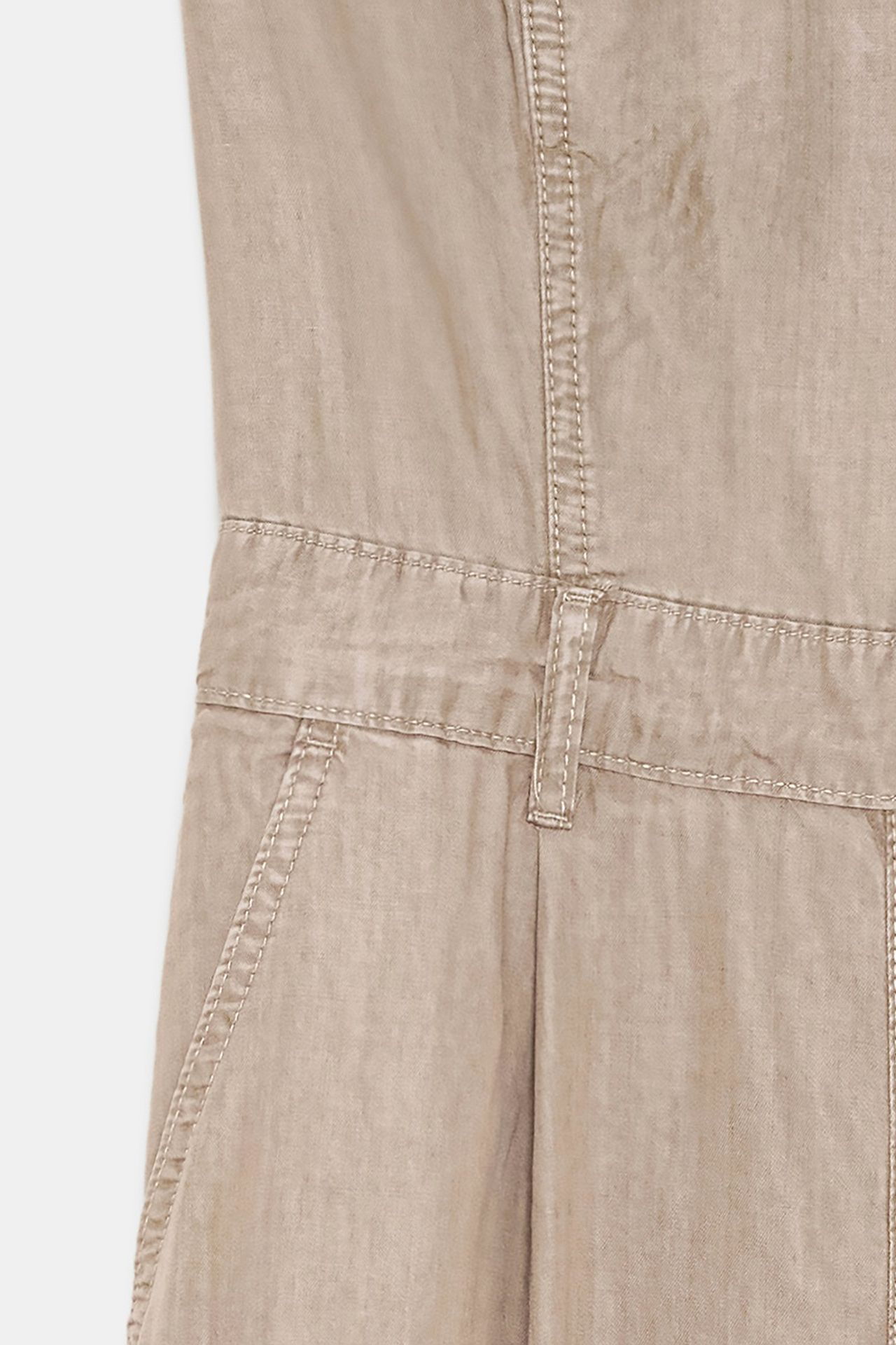 DILVIN Long Tencel Halter Jumpsuit