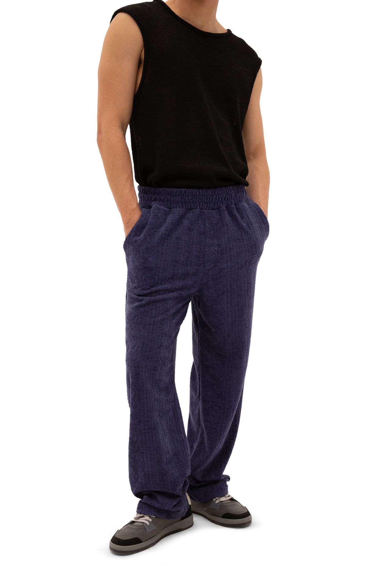 GIESTO Men's straight-leg knit pants 3