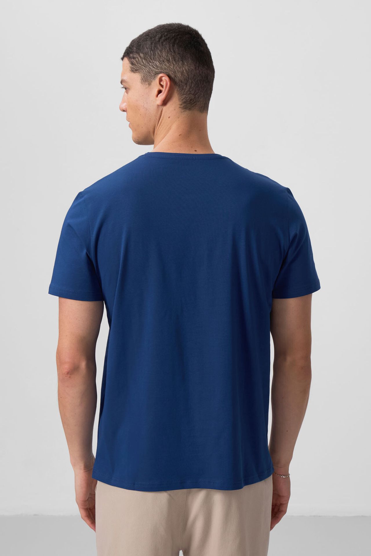 TOMMY Men's Cotton Elastane Crew Neck T-Shirt 6