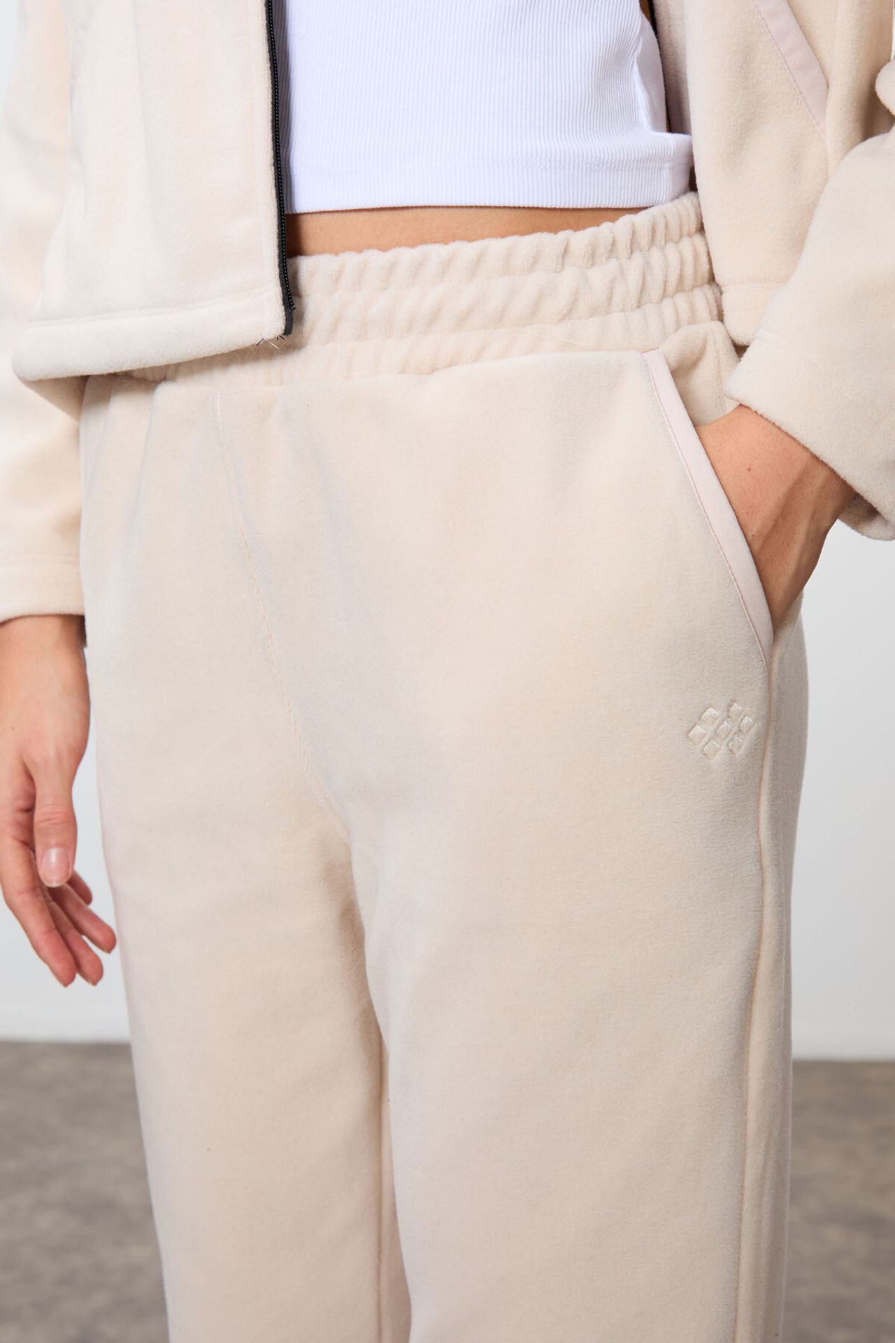 TOMMY Oversized Hooded Zipper Tracksuit Set 6