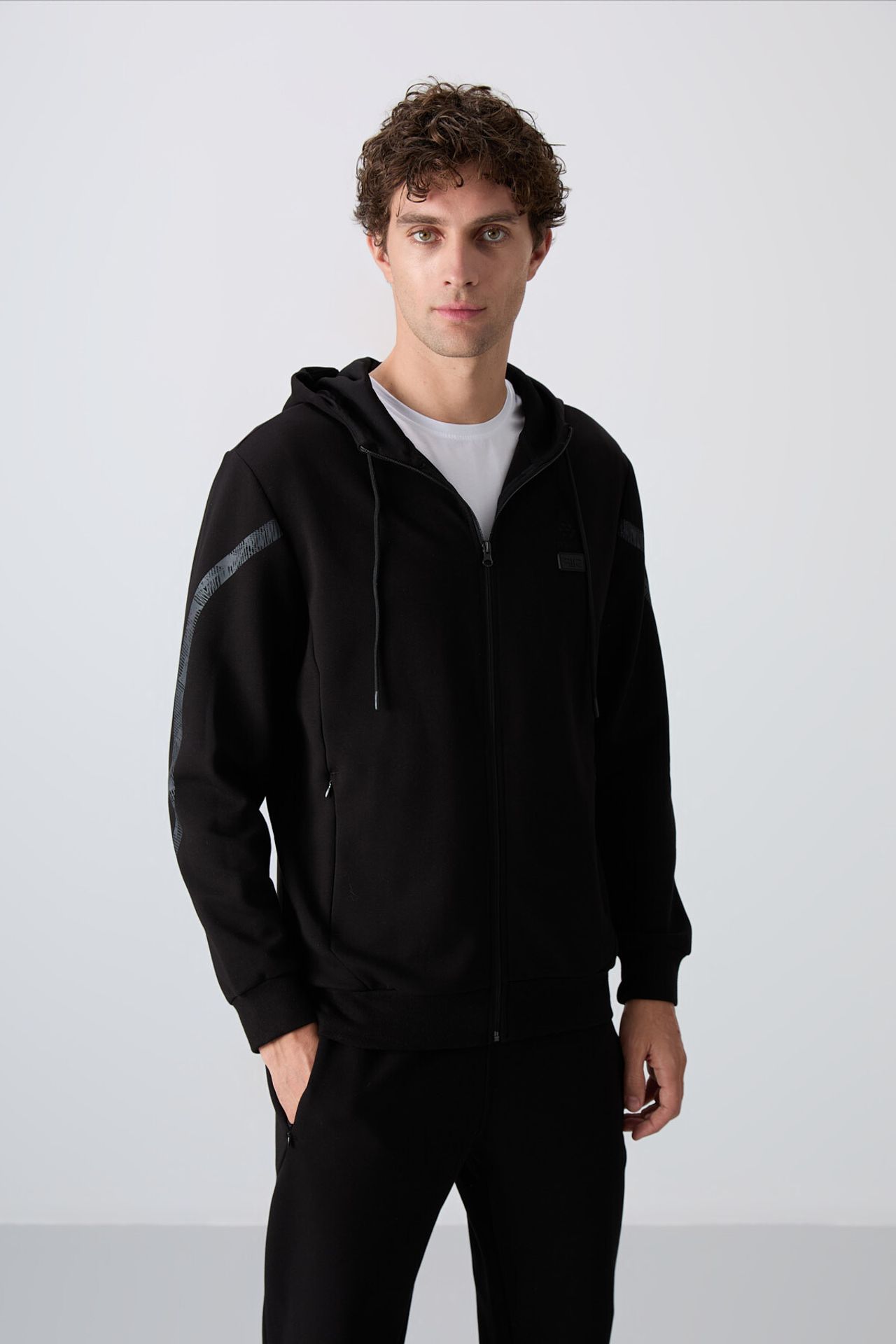 TOMMY Men's Hooded Sweatshirt And Pants Set 2