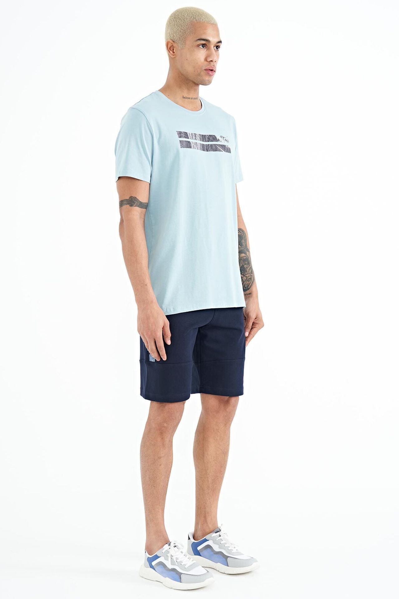 TOMMY Men's Solid Knit Sweat Shorts 6