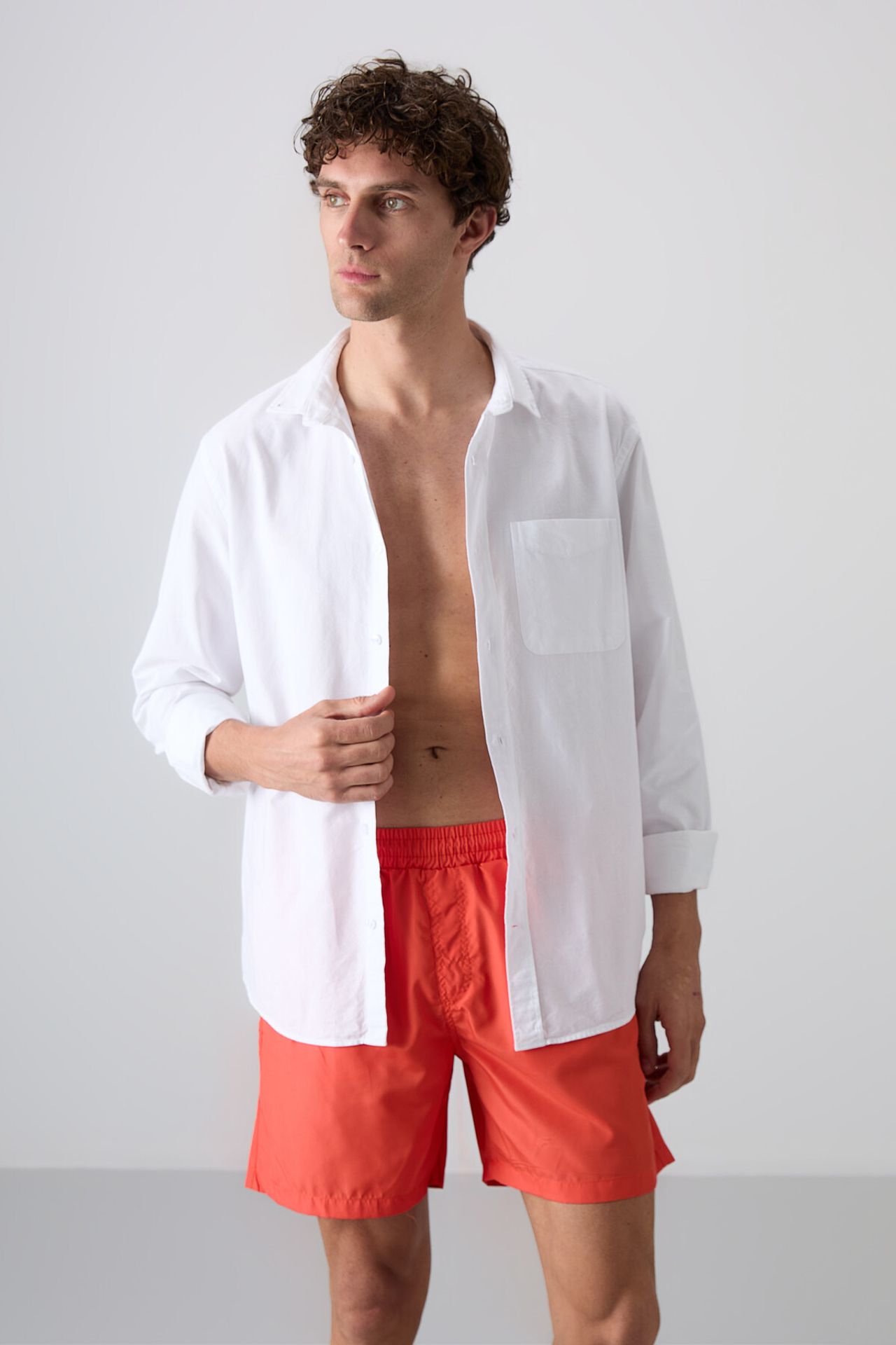 TOMMY Men's Pull-On One-Piece Shorts Set 4