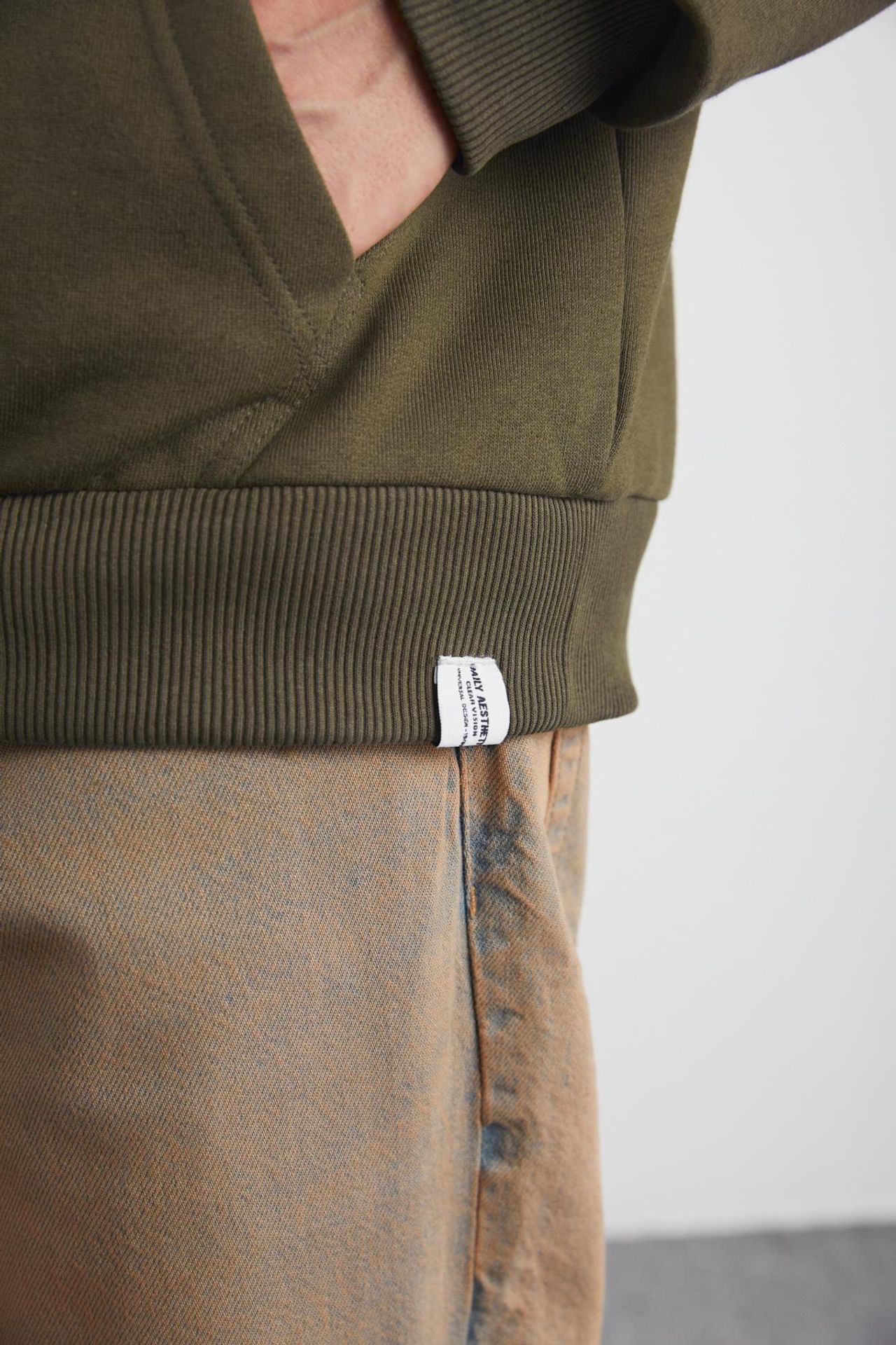 GRIMELANGE Kapüşonlu Cepli Sweatshirt 5